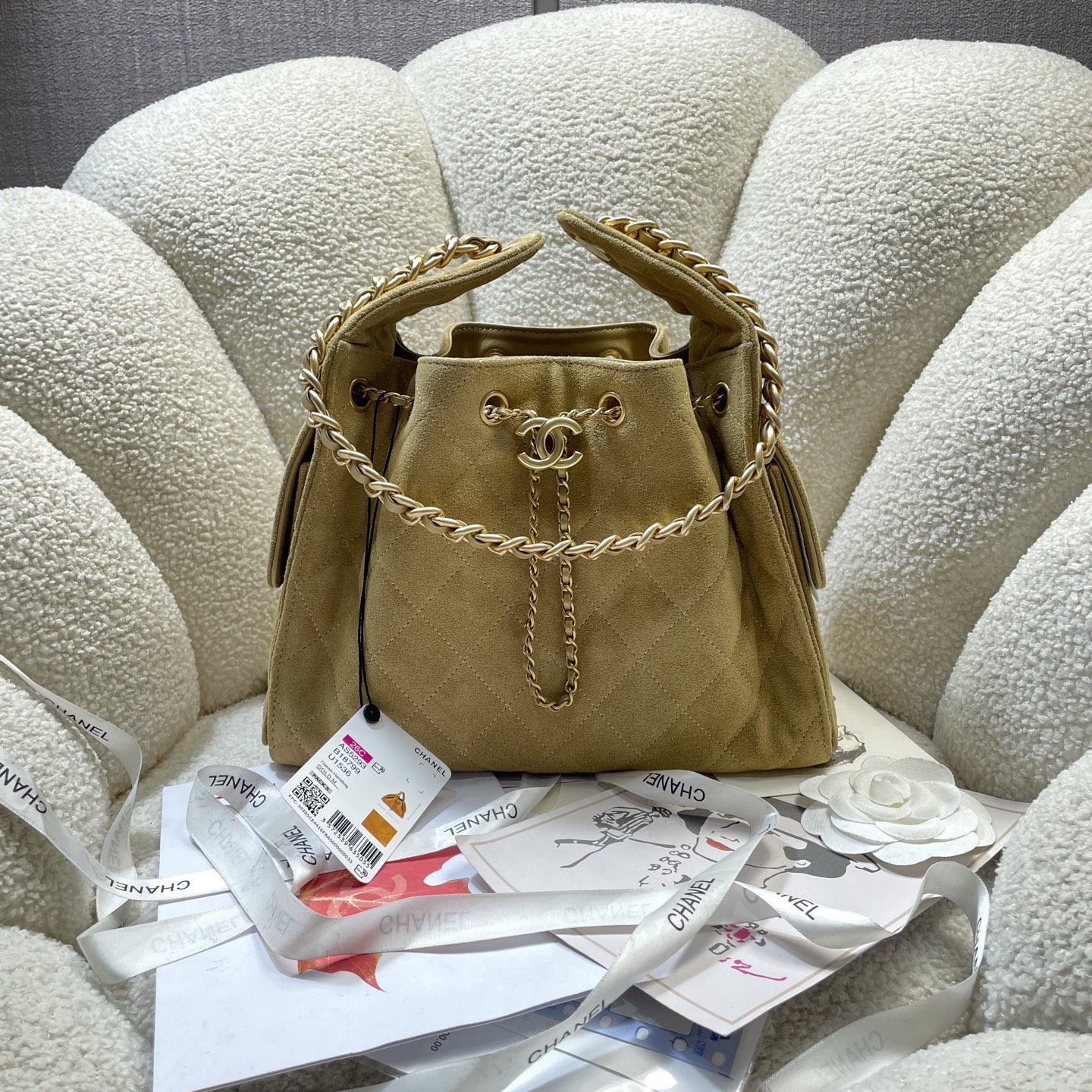 Chanel Style Leather Tote Bag Lookbook Reference image 1