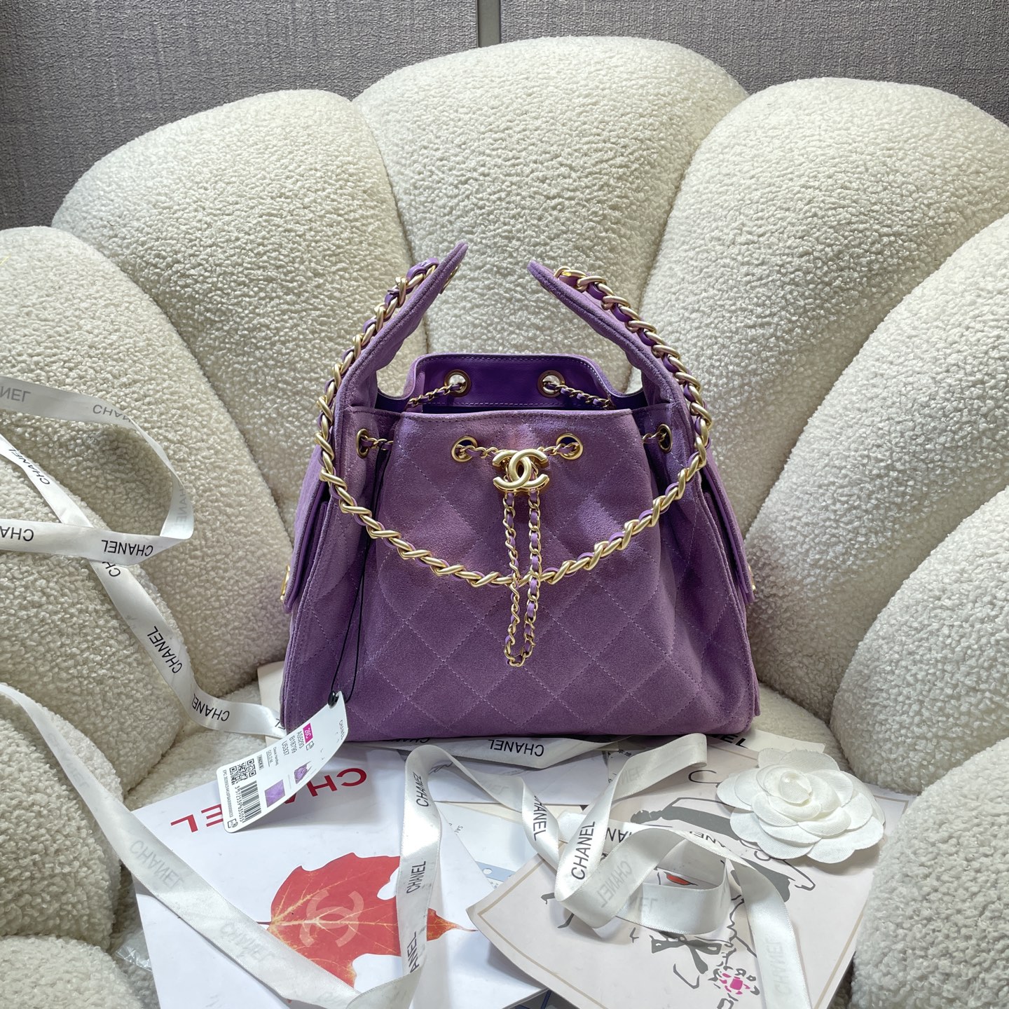Chanel Style Leather Tote Bag Lookbook Reference image 1