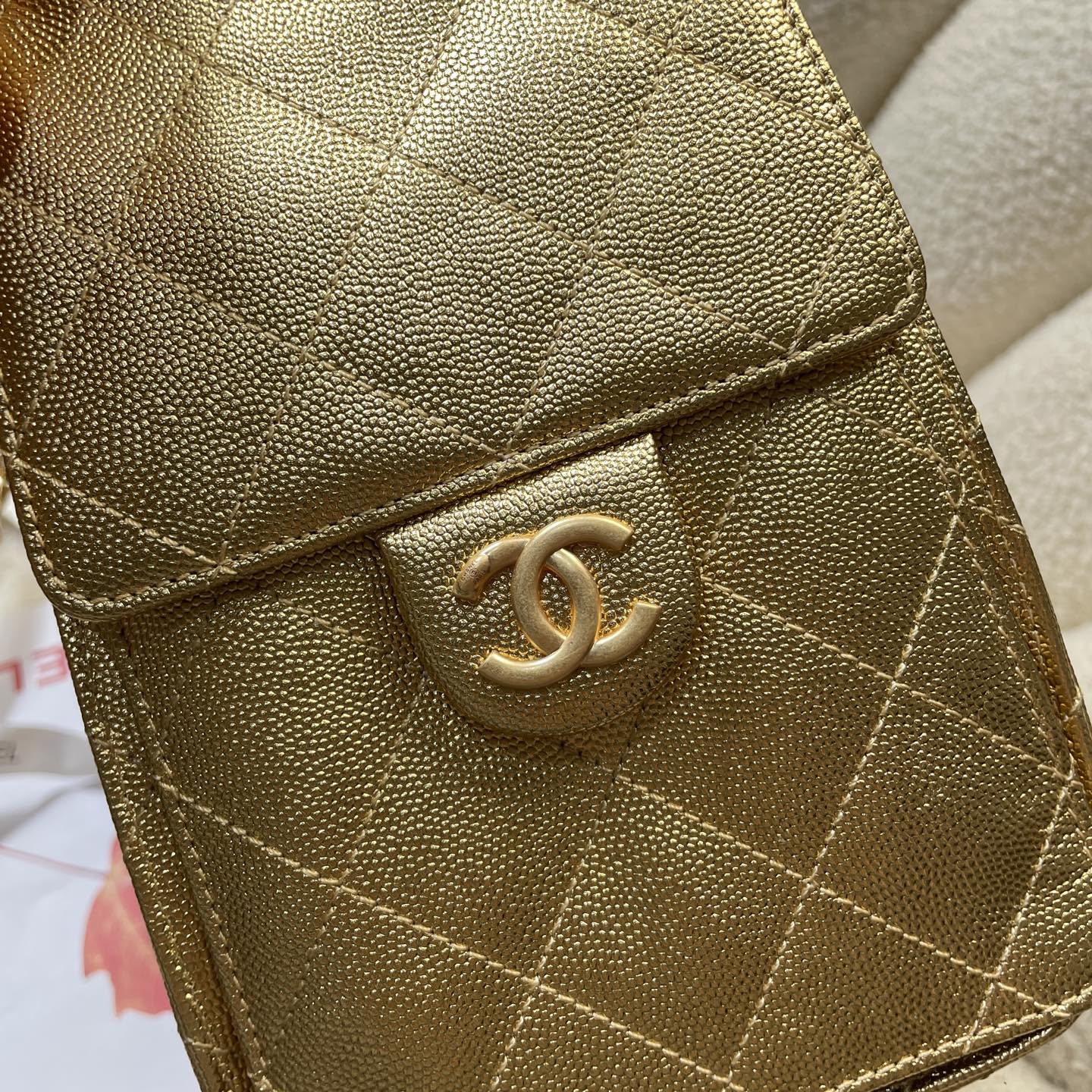 Chanel Style Leather Tote Bag style reference detail image 7 from source 785910