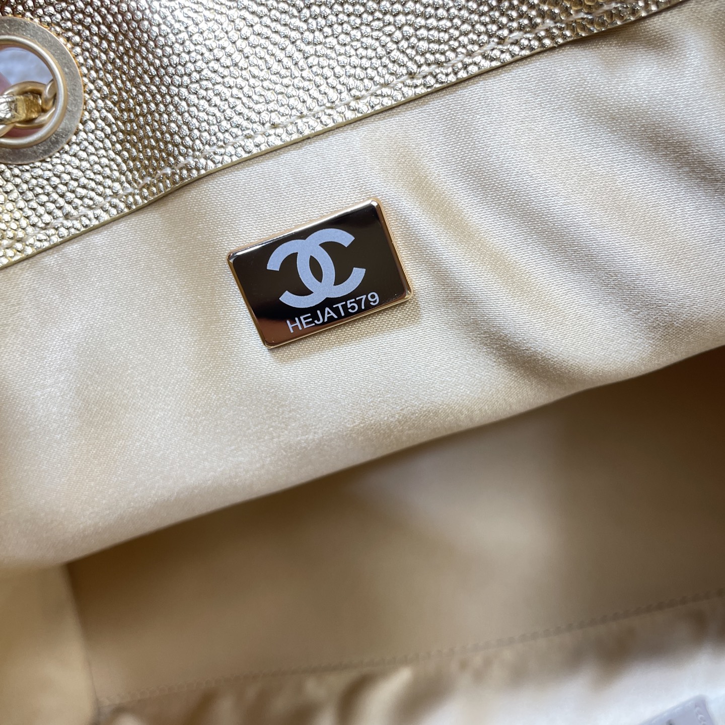 Chanel Style Leather Tote Bag style reference detail image 9 from source 785910