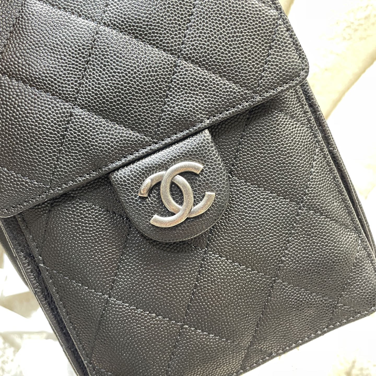 Chanel Style Leather Tote Bag style reference detail image 6 from source 785893
