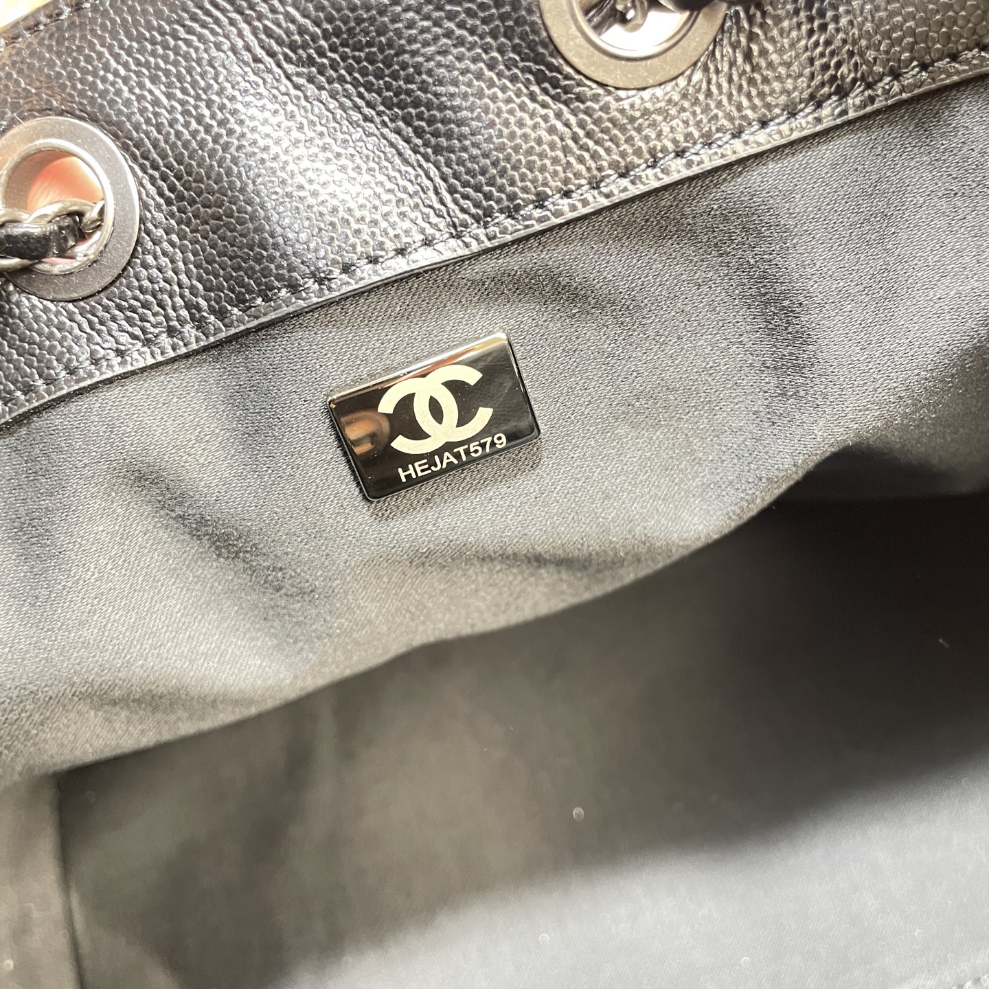Chanel Style Leather Tote Bag style reference detail image 8 from source 785893