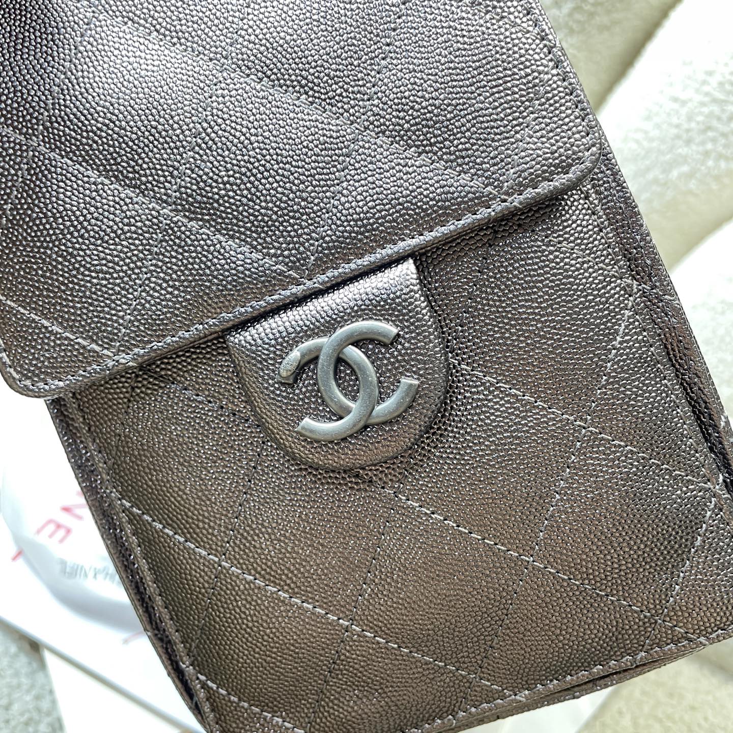 Chanel Style Leather Tote Bag style reference detail image 7 from source 785903