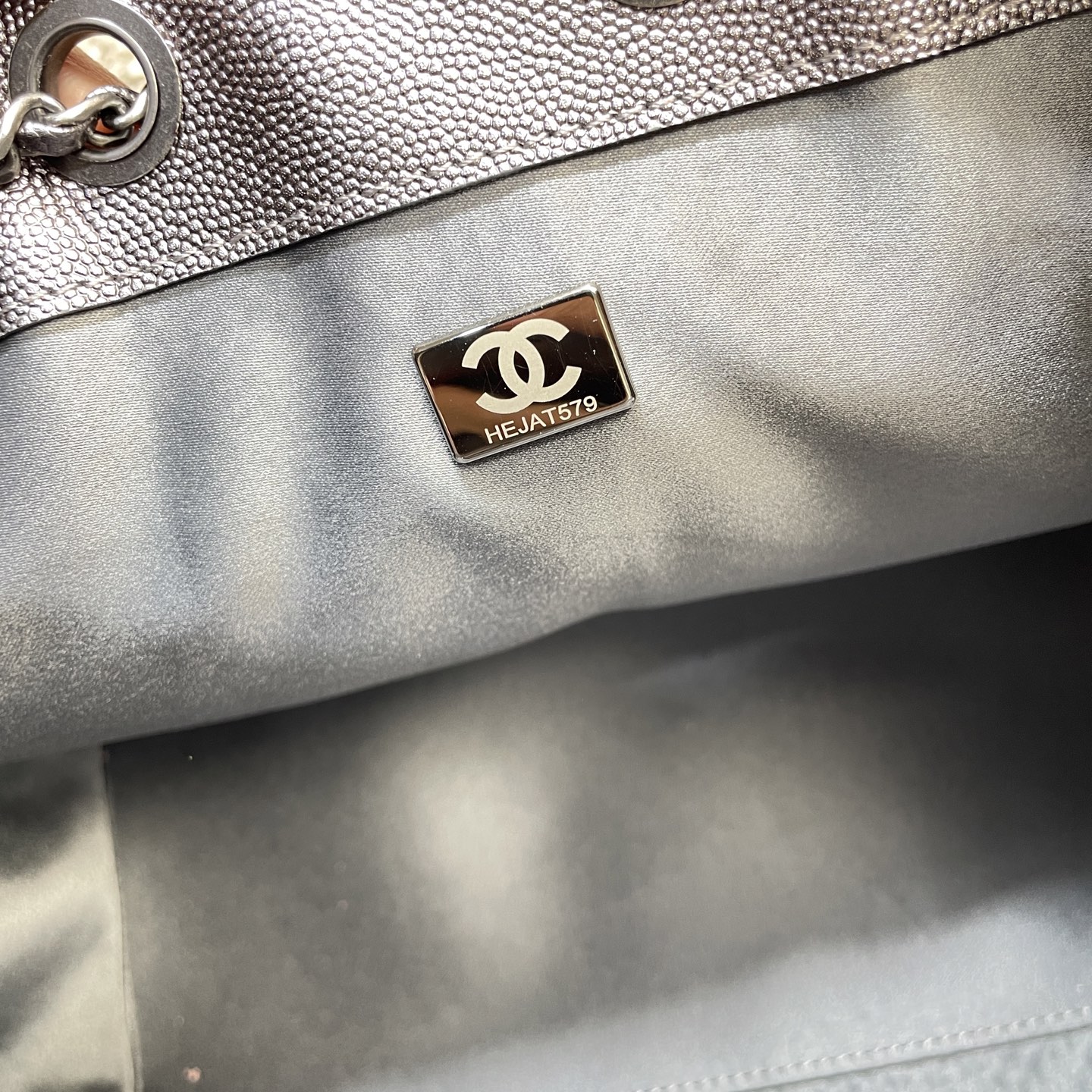 Chanel Style Leather Tote Bag style reference detail image 9 from source 785903