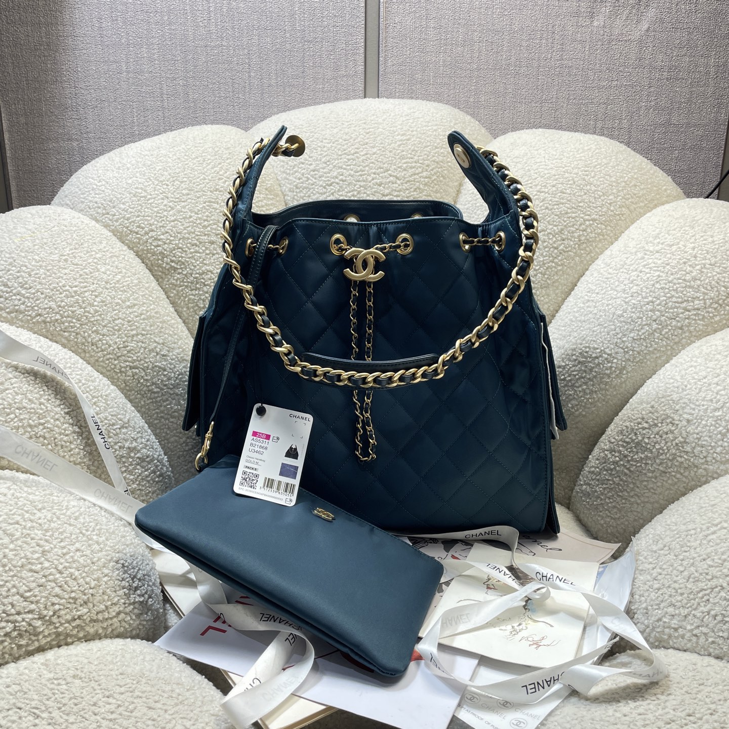 Chanel Style Leather Tote Bag Lookbook Reference image 1