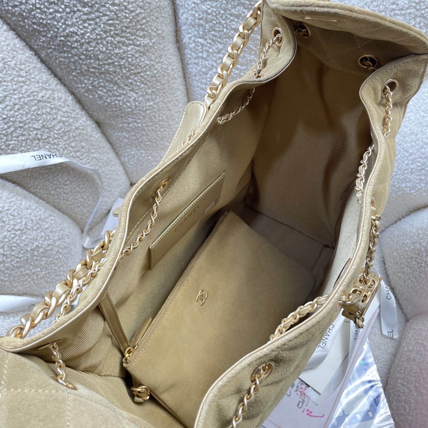 Chanel Style Leather Tote Bag style reference detail image 8 from source 785902