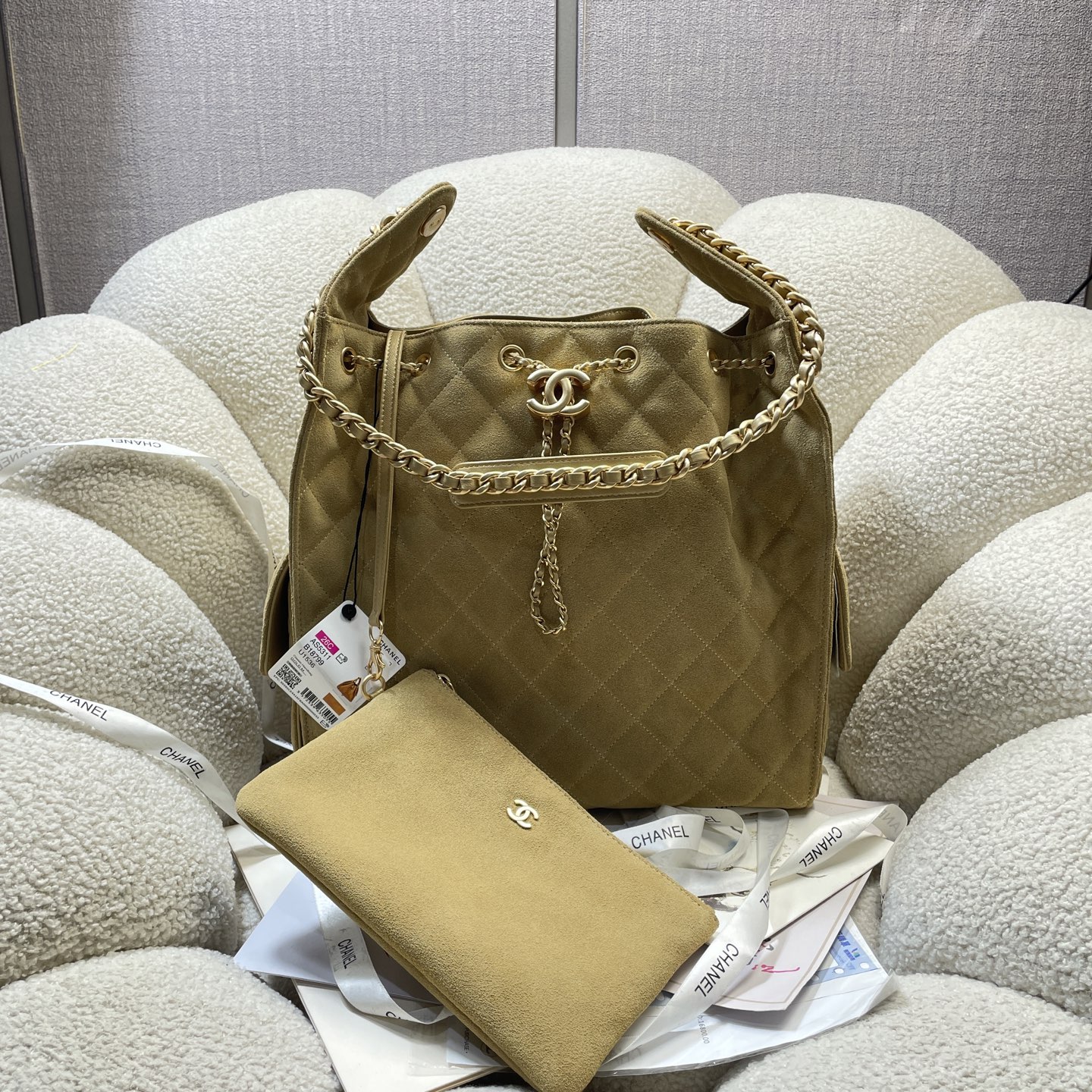 Chanel Style Leather Tote Bag Lookbook Reference image 1