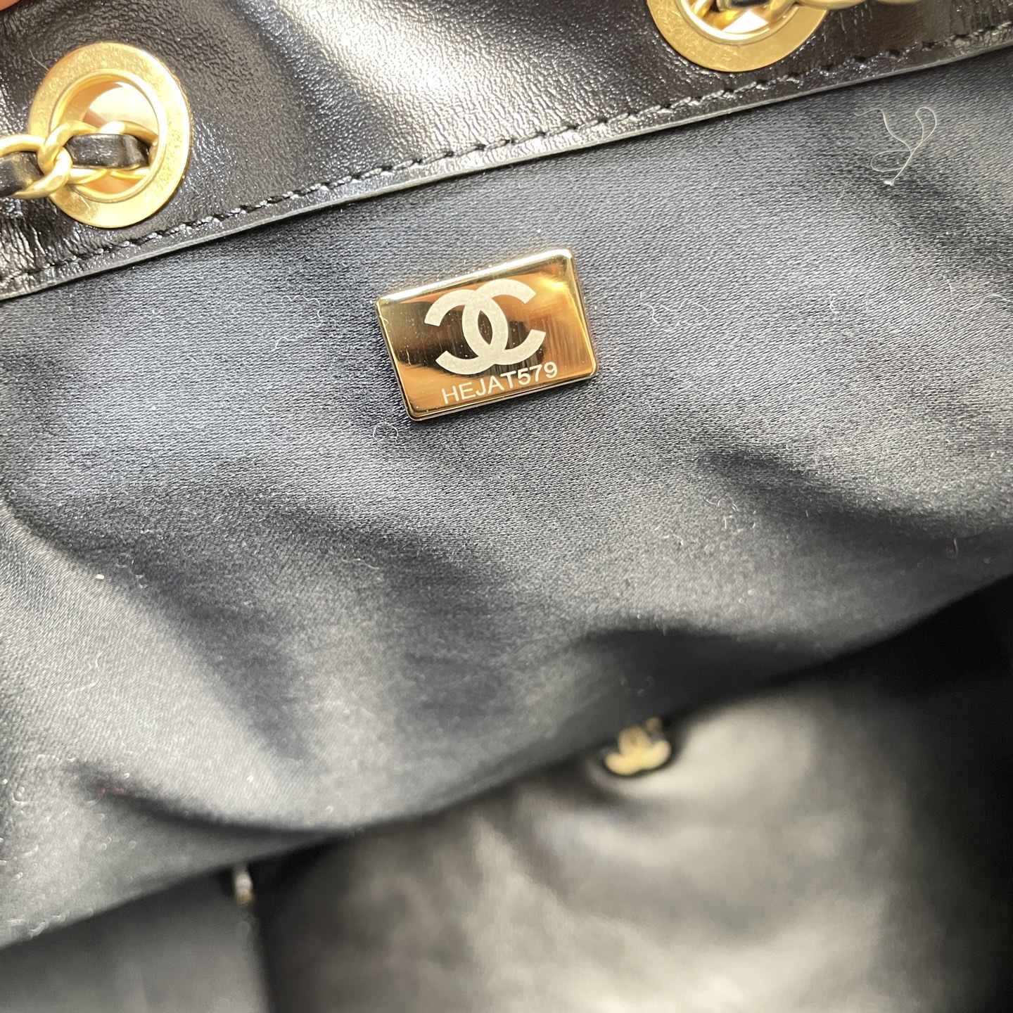 Chanel Style Leather Tote Bag style reference detail image 9 from source 785901