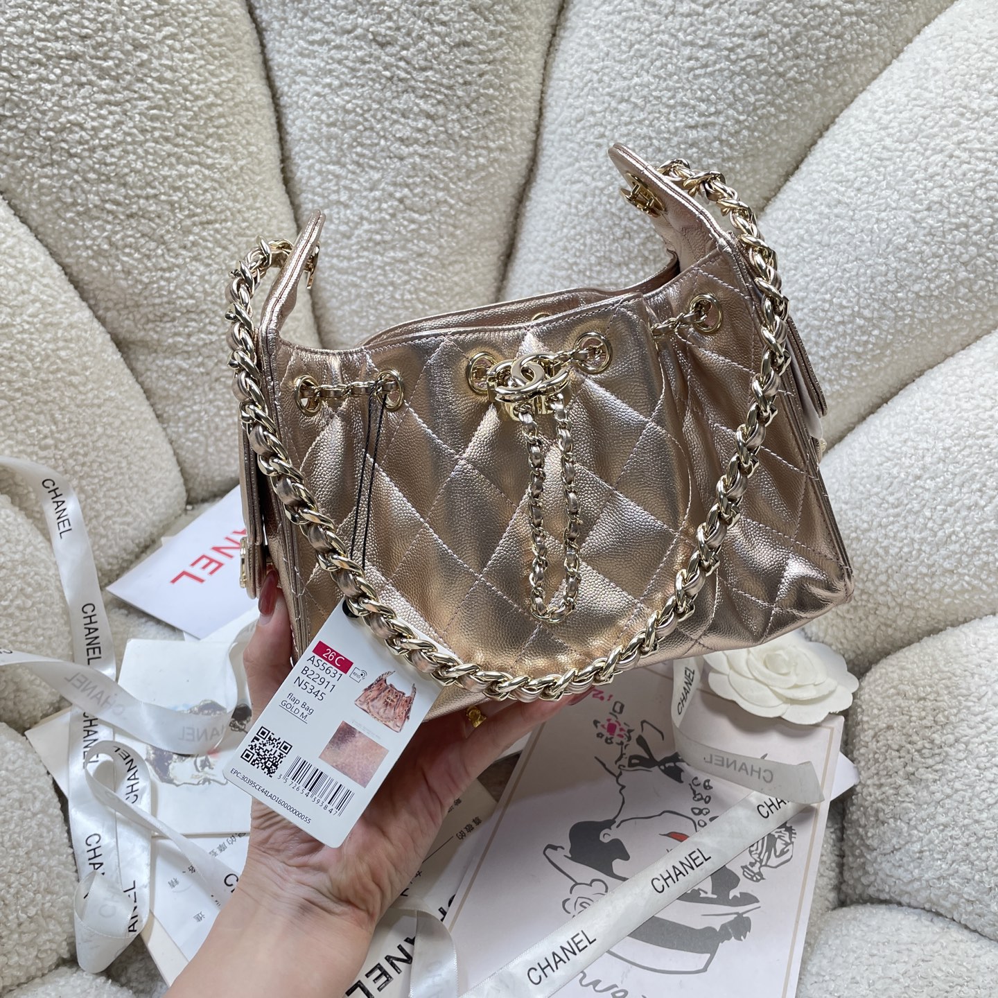 Chanel Style Black Leather Bag Lookbook Reference image 2
