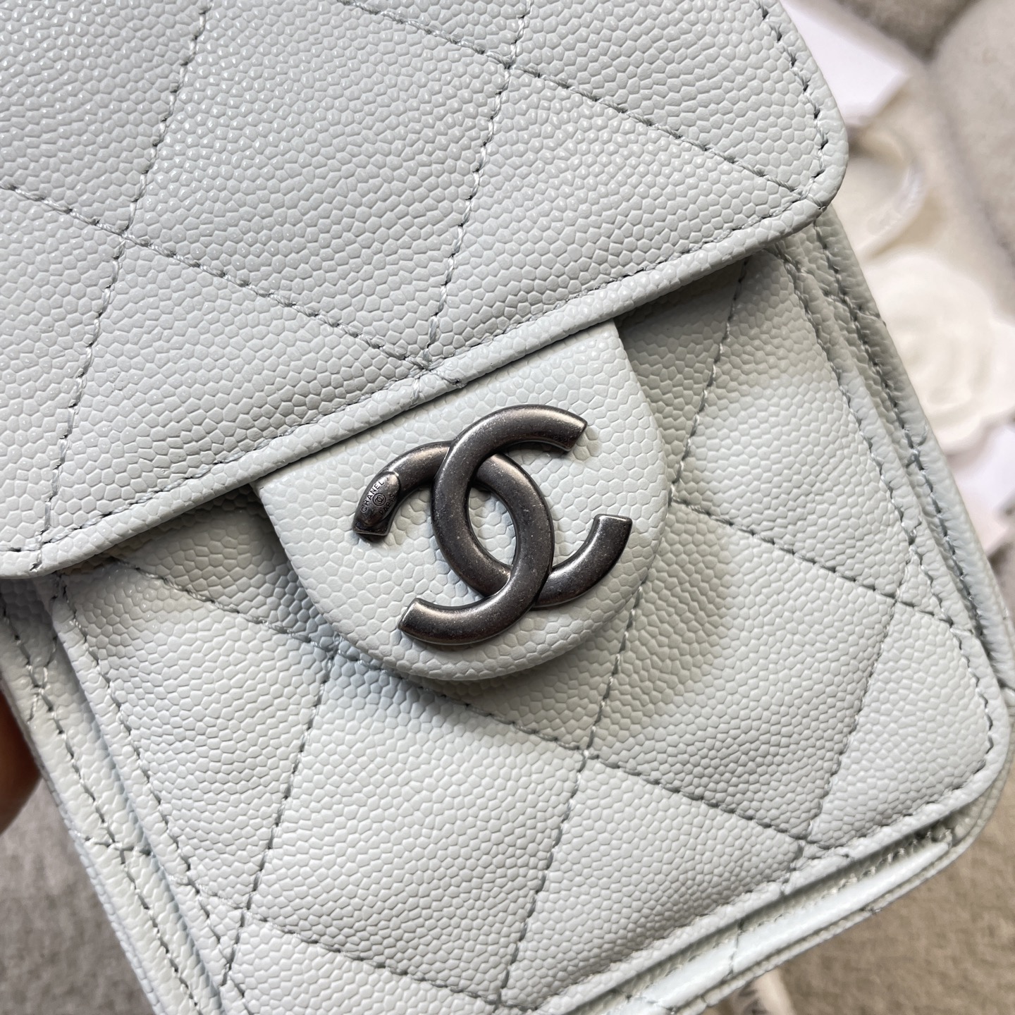 Chanel Style Black Leather Bag Bags Bag detail image 9 from source 765841