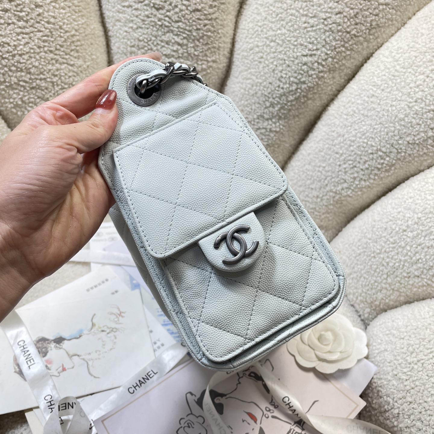 Chanel Style Black Leather Bag Bags Bag detail image 3 from source 765841