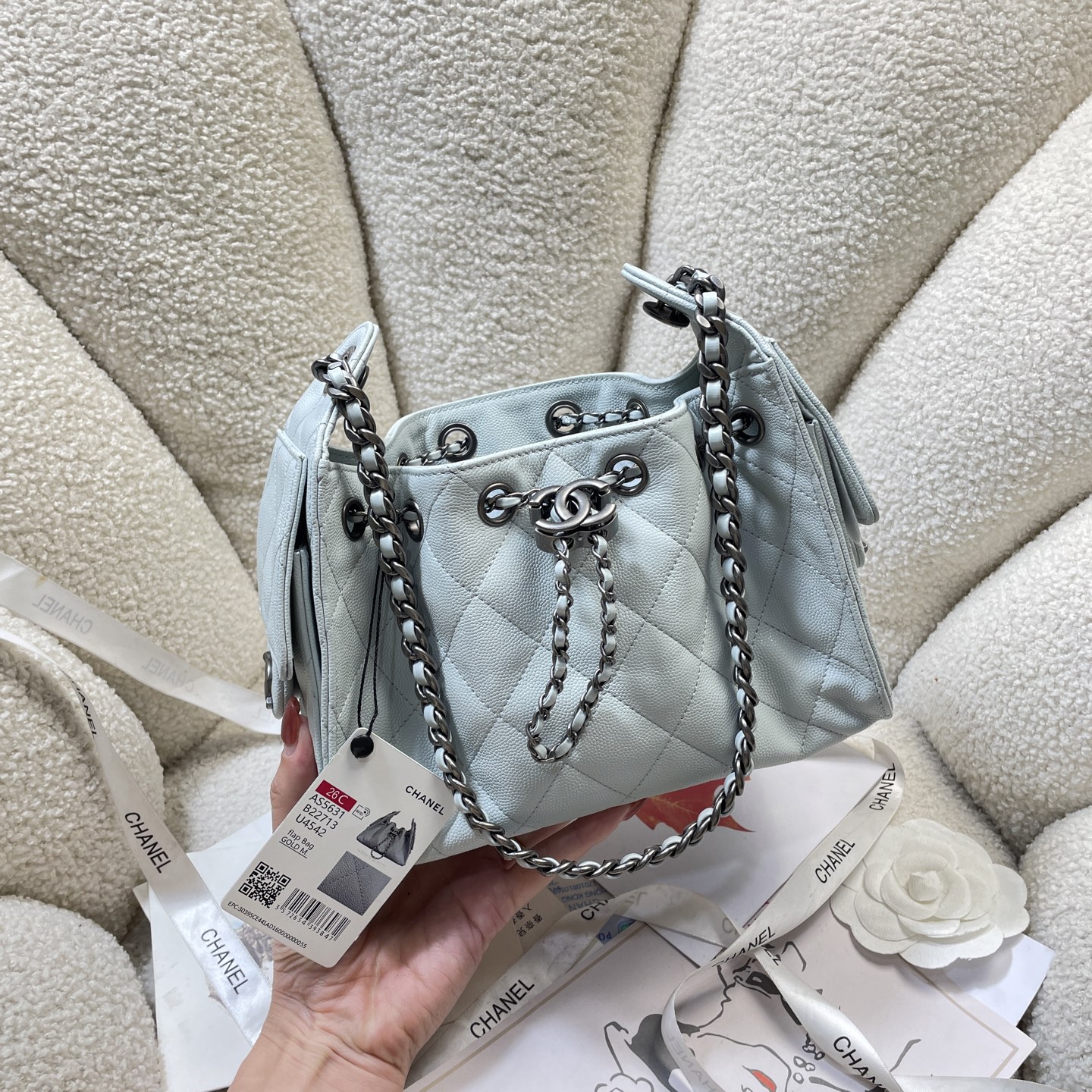 Chanel Style Black Leather Bag Lookbook Reference image 2
