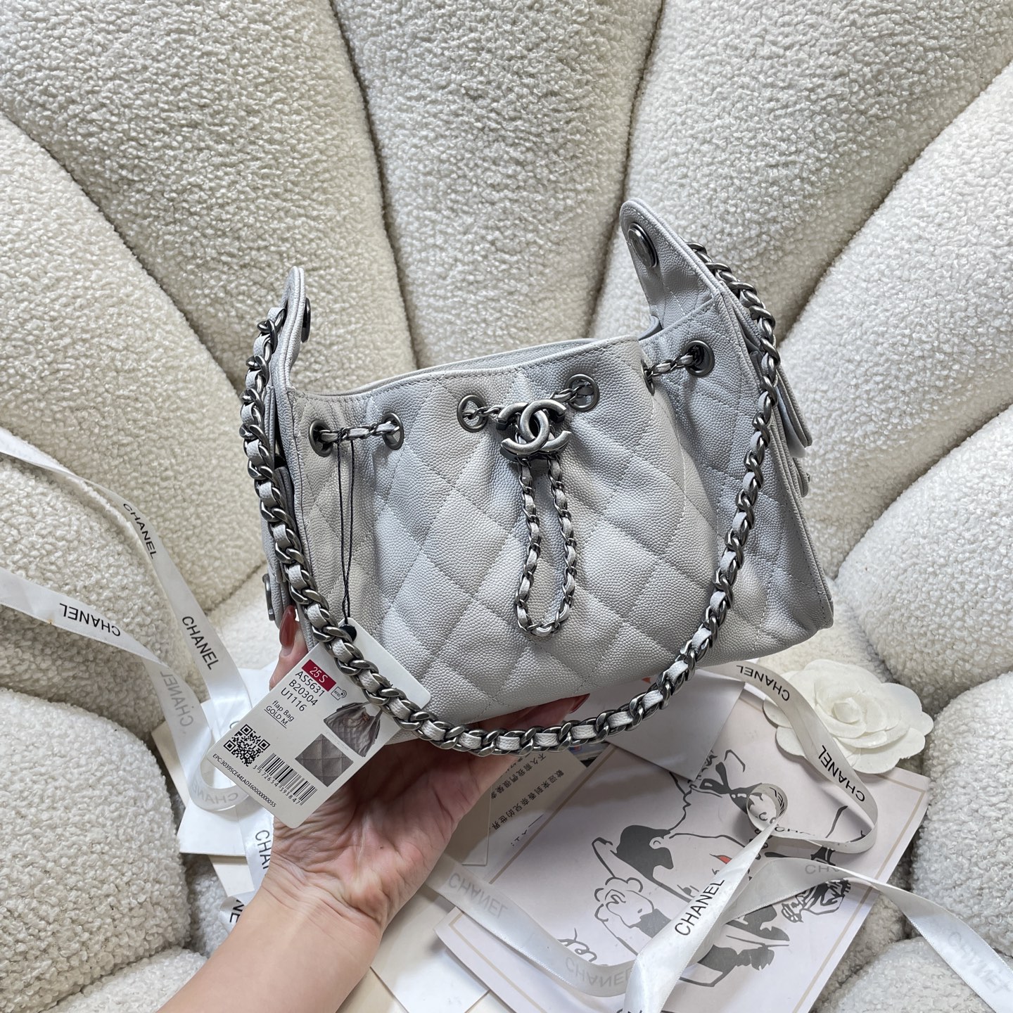 Chanel Style Black Leather Bag Lookbook Reference image 2