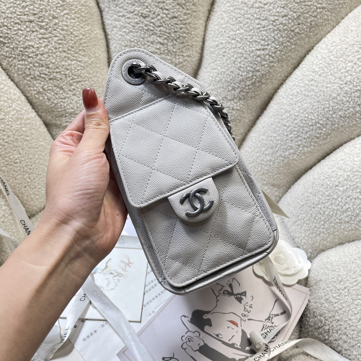 Chanel Style Black Leather Bag Bags Bag detail image 3 from source 765842