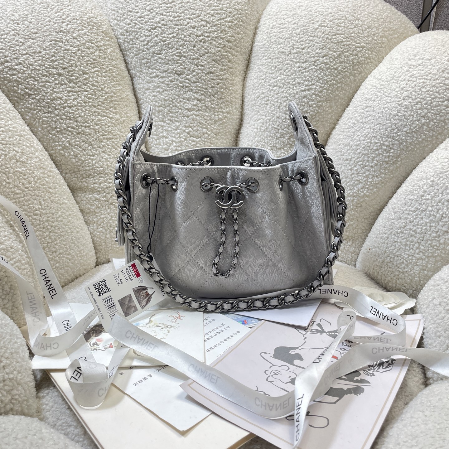 Chanel Style Black Leather Bag Lookbook Reference image 1