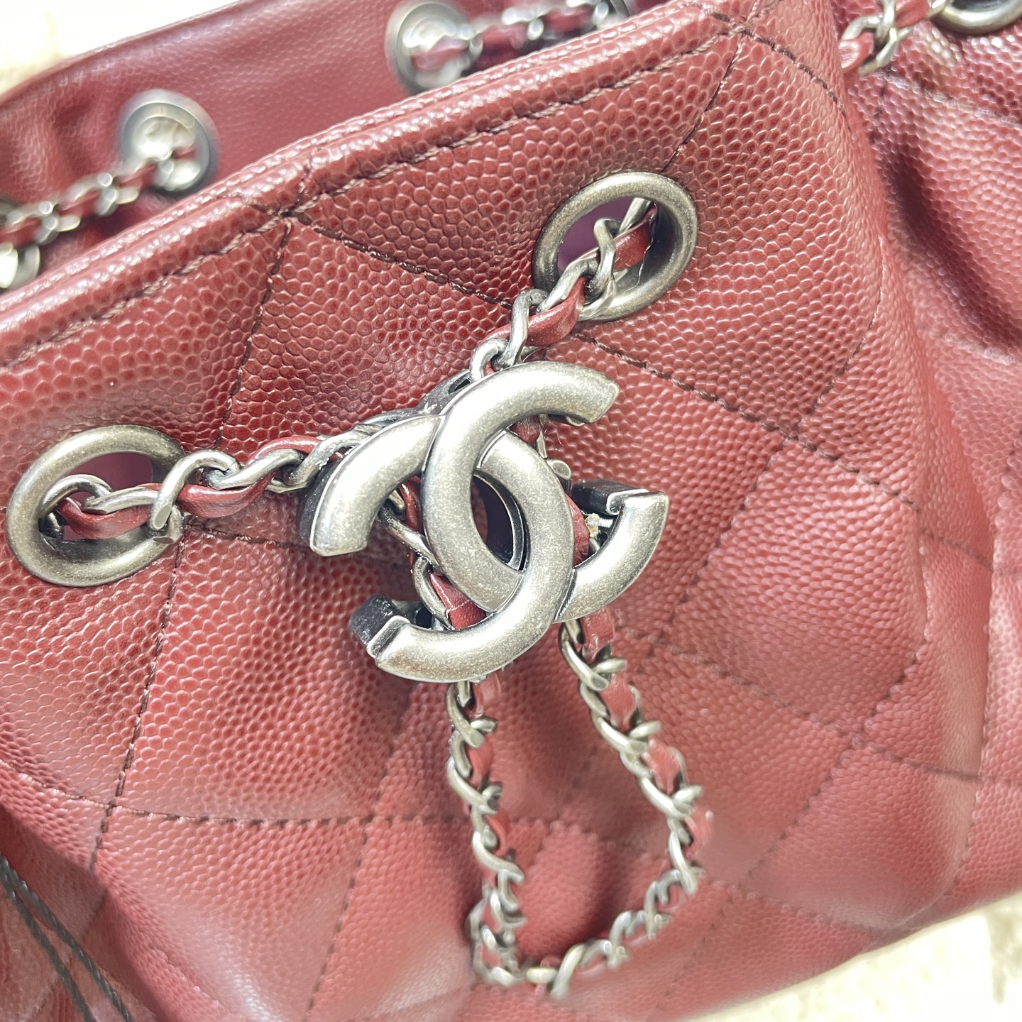 Chanel Style Black Leather Bag Bags Bag detail image 6 from source 765844