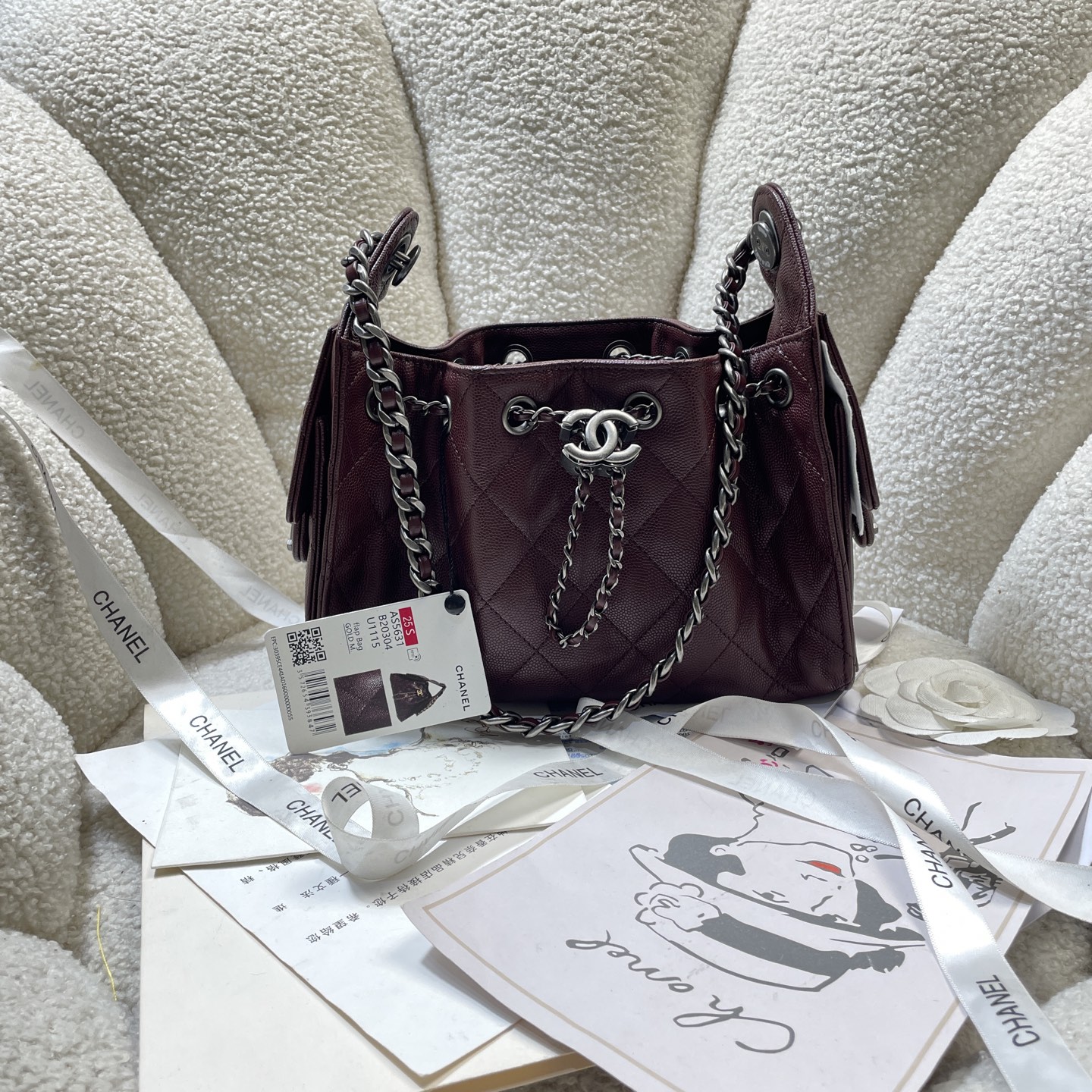Chanel Style Black Leather Bag Lookbook Reference image 1