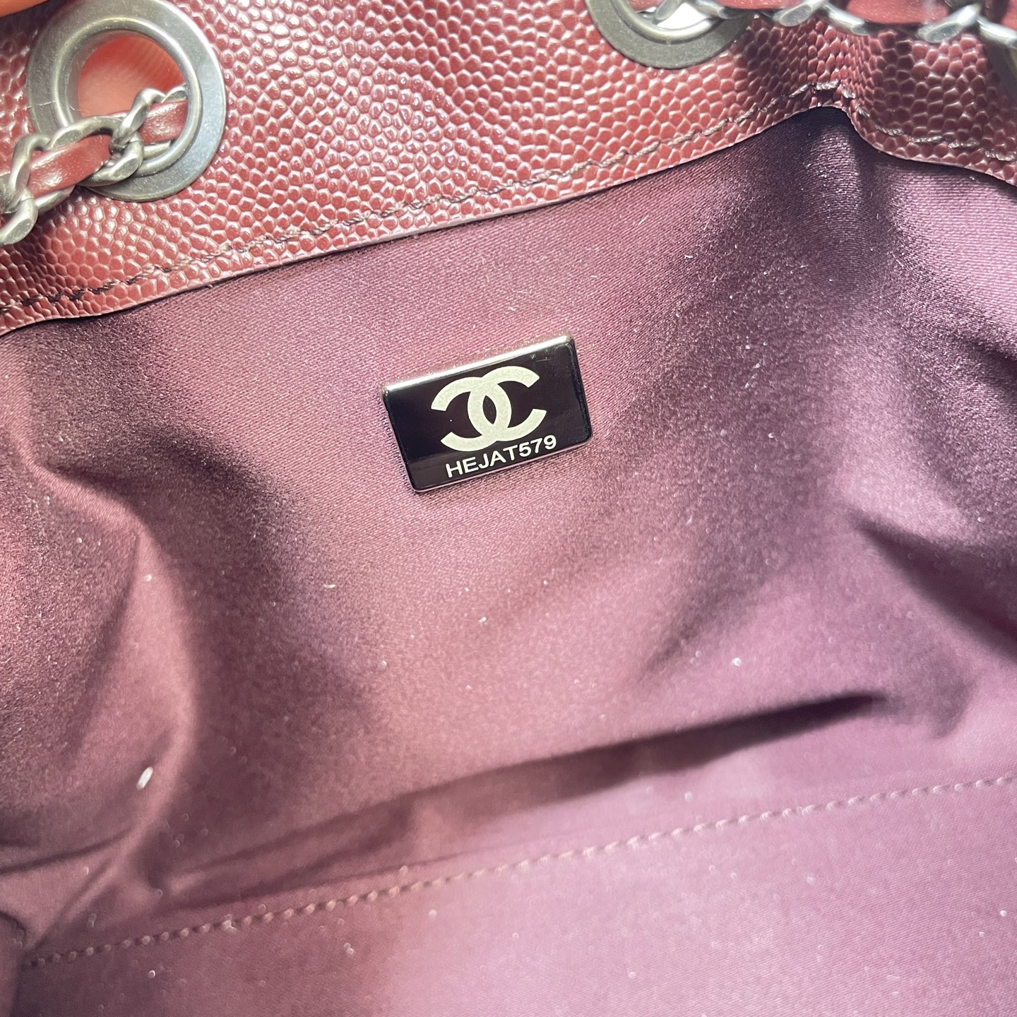 Chanel Style Black Leather Bag Bags Bag detail image 9 from source 765844