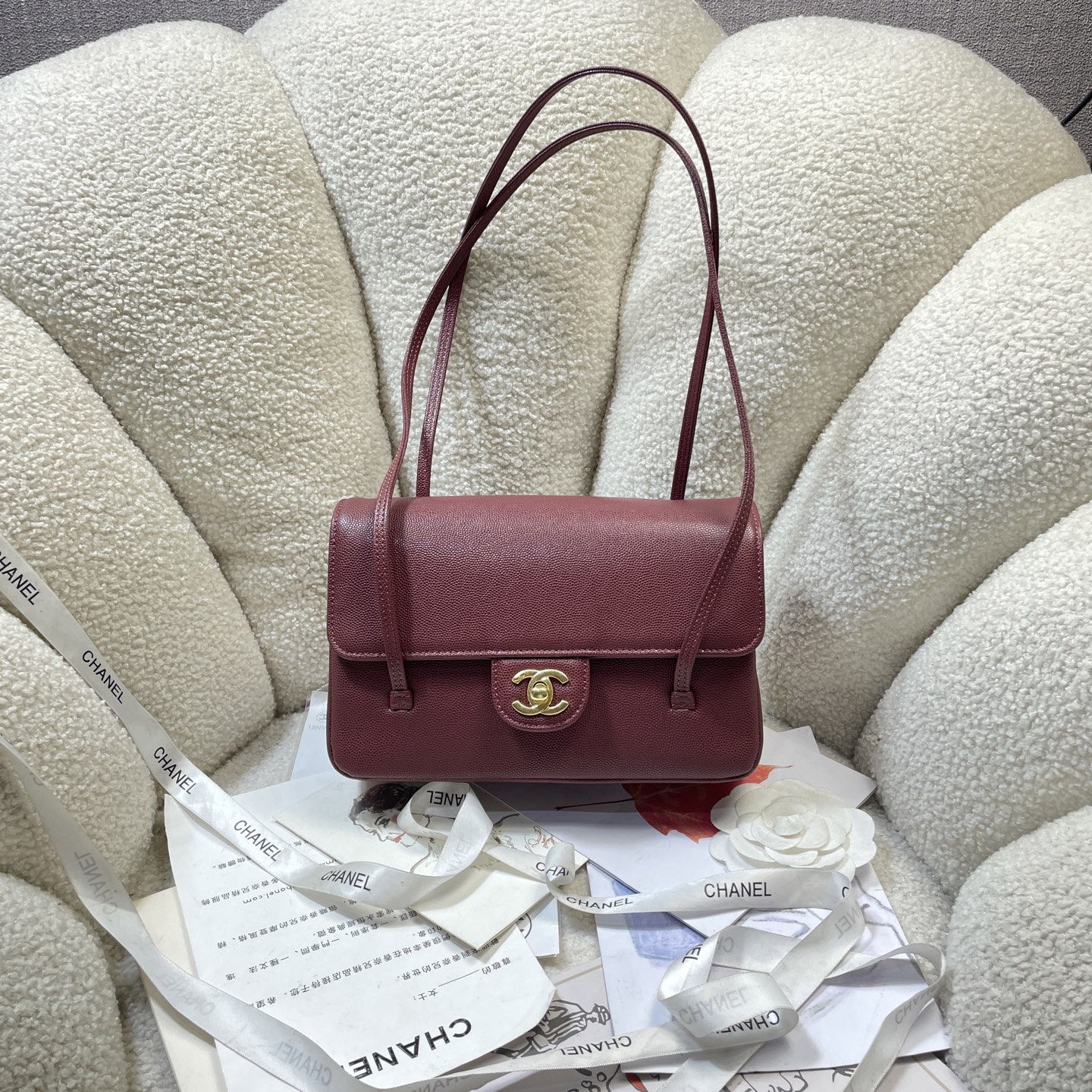 Chanel Style Leather Card Holder Lookbook Reference image 1