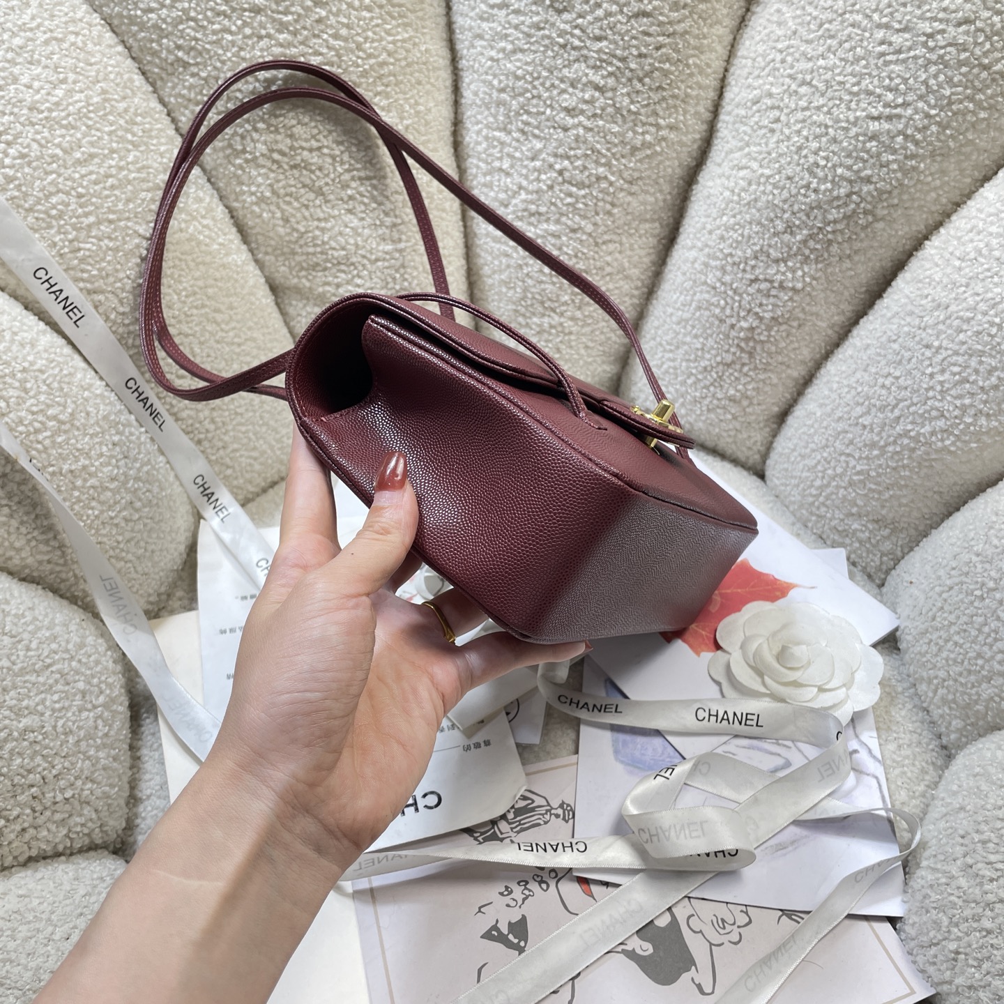 Chanel Style Leather Card Holder Bags detail image 3 from source 785982