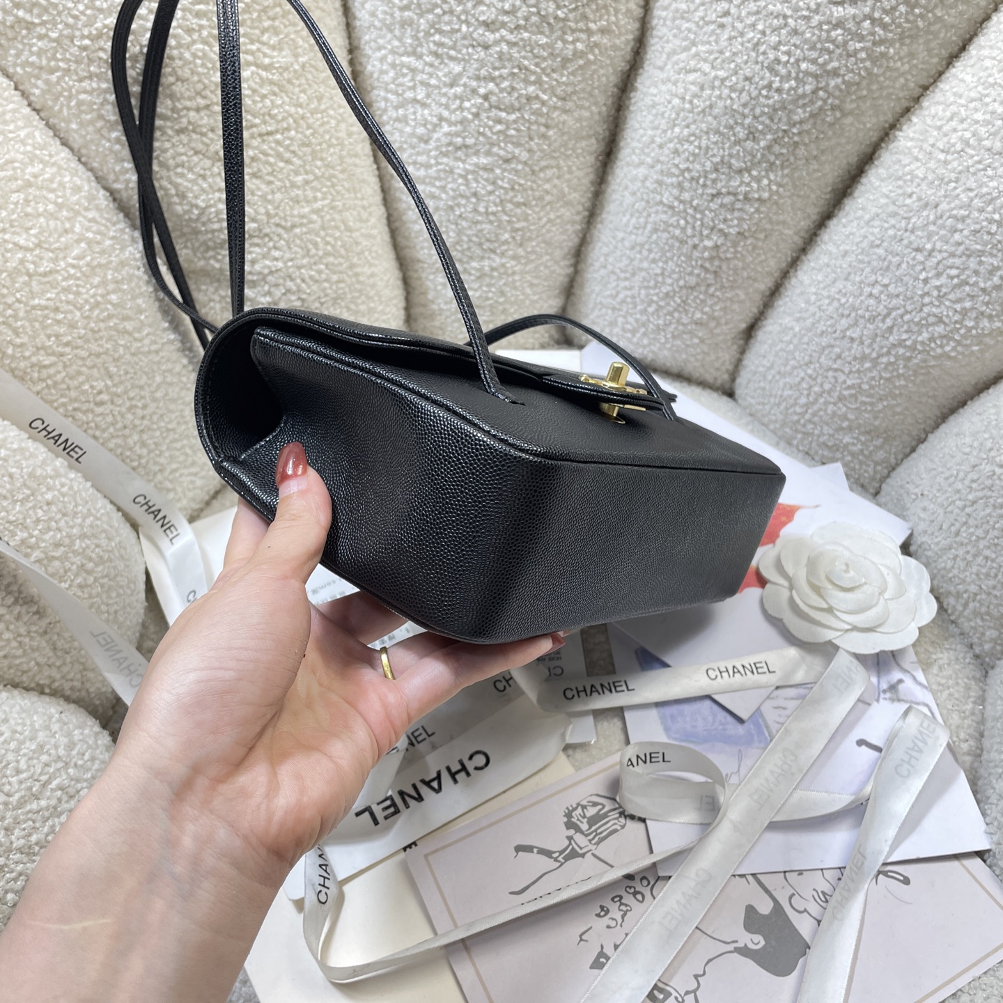 Chanel Style Leather Card Holder Bags detail image 3 from source 785981