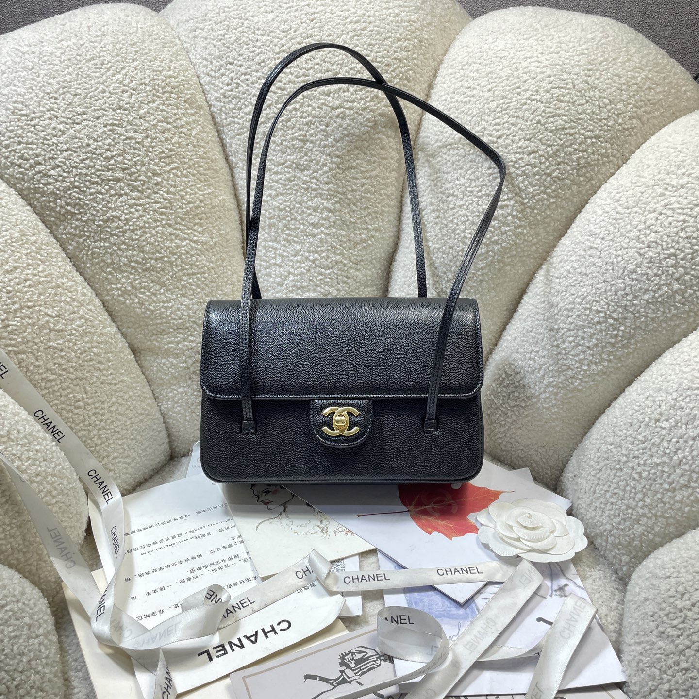 Chanel Style Leather Card Holder Lookbook Reference image 1