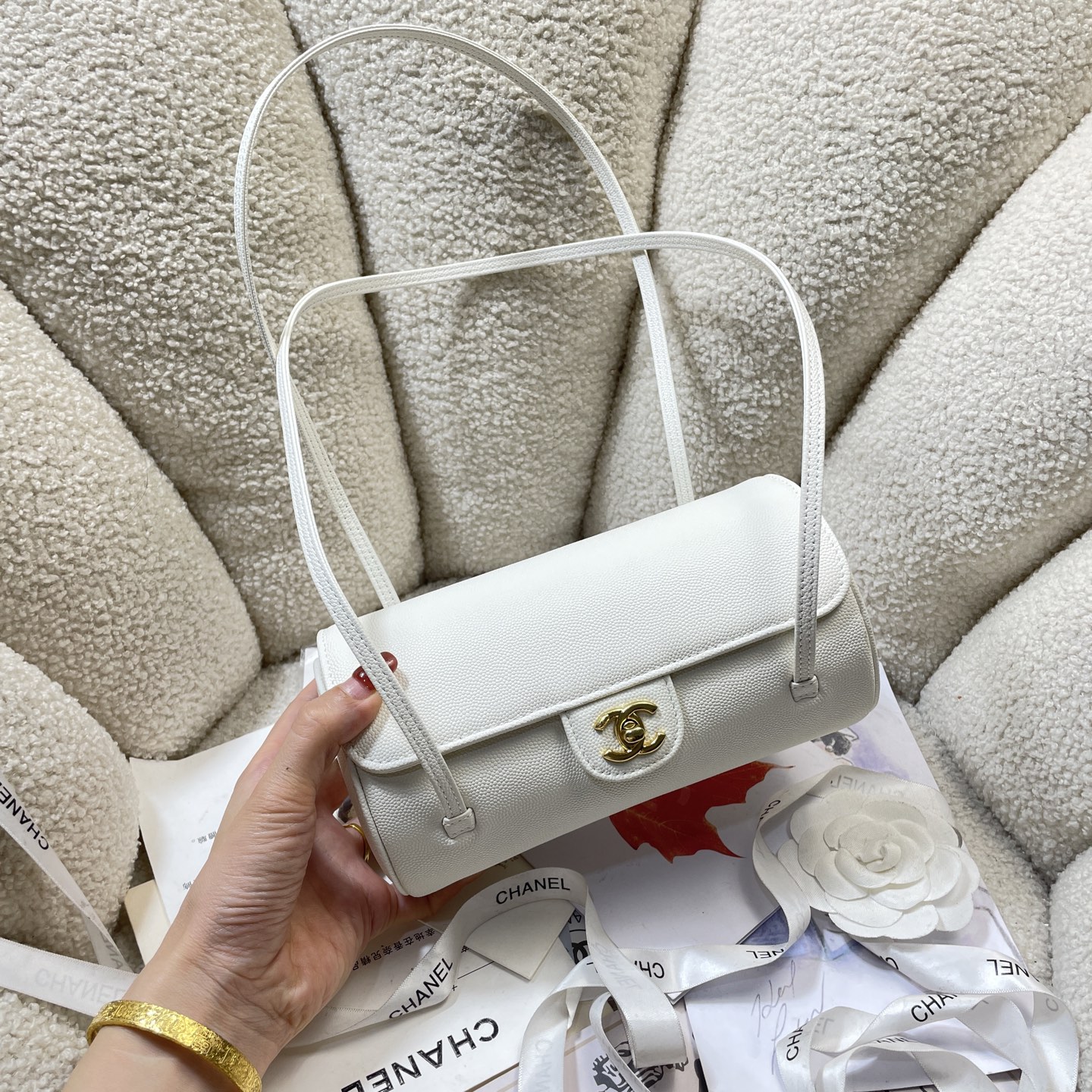 Chanel Style Leather Card Holder Lookbook Reference image 2