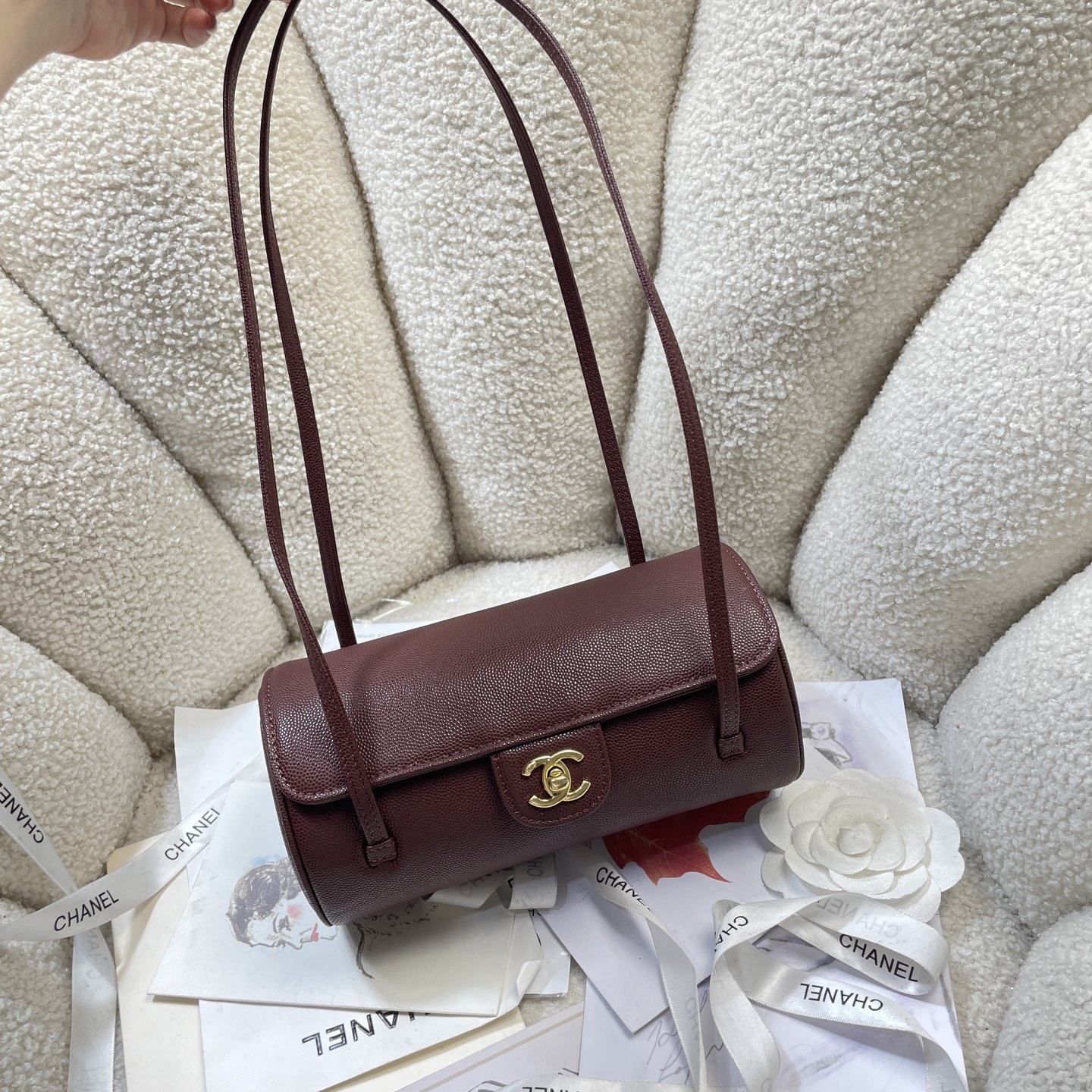 Chanel Style Leather Card Holder Lookbook Reference image 2