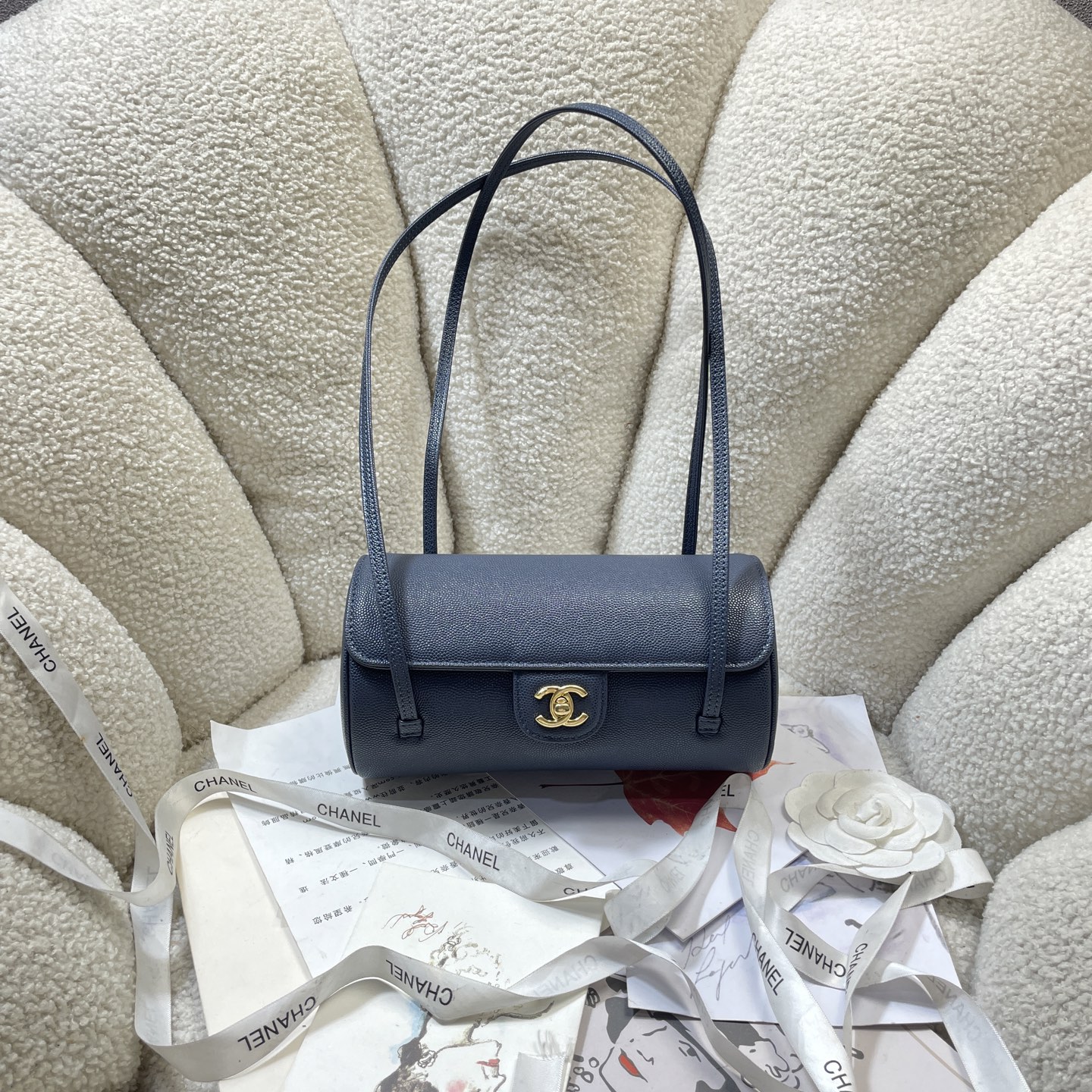 Chanel Style Leather Card Holder Lookbook Reference image 1
