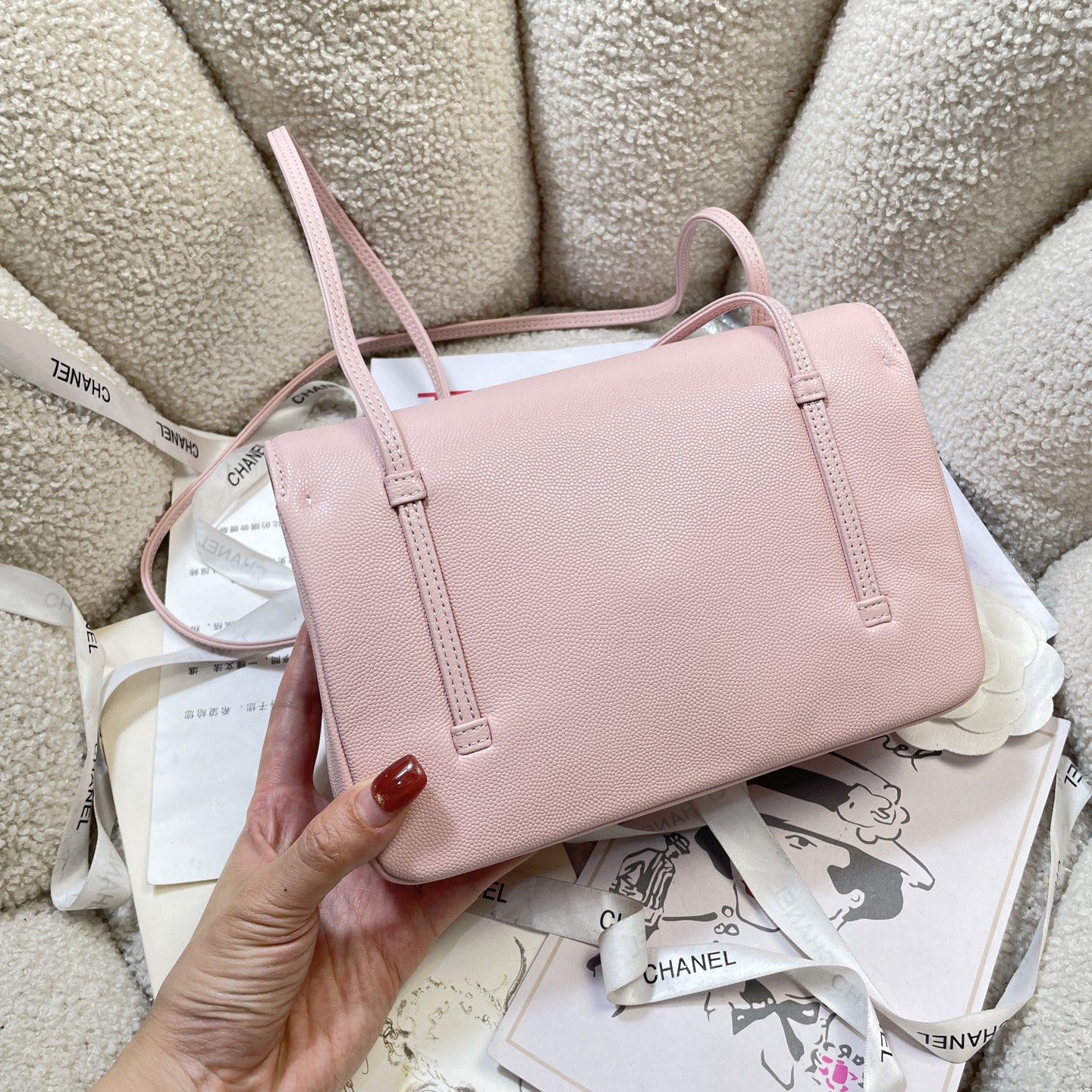 Chanel Style Leather Card Holder Bags detail image 4 from source 785978