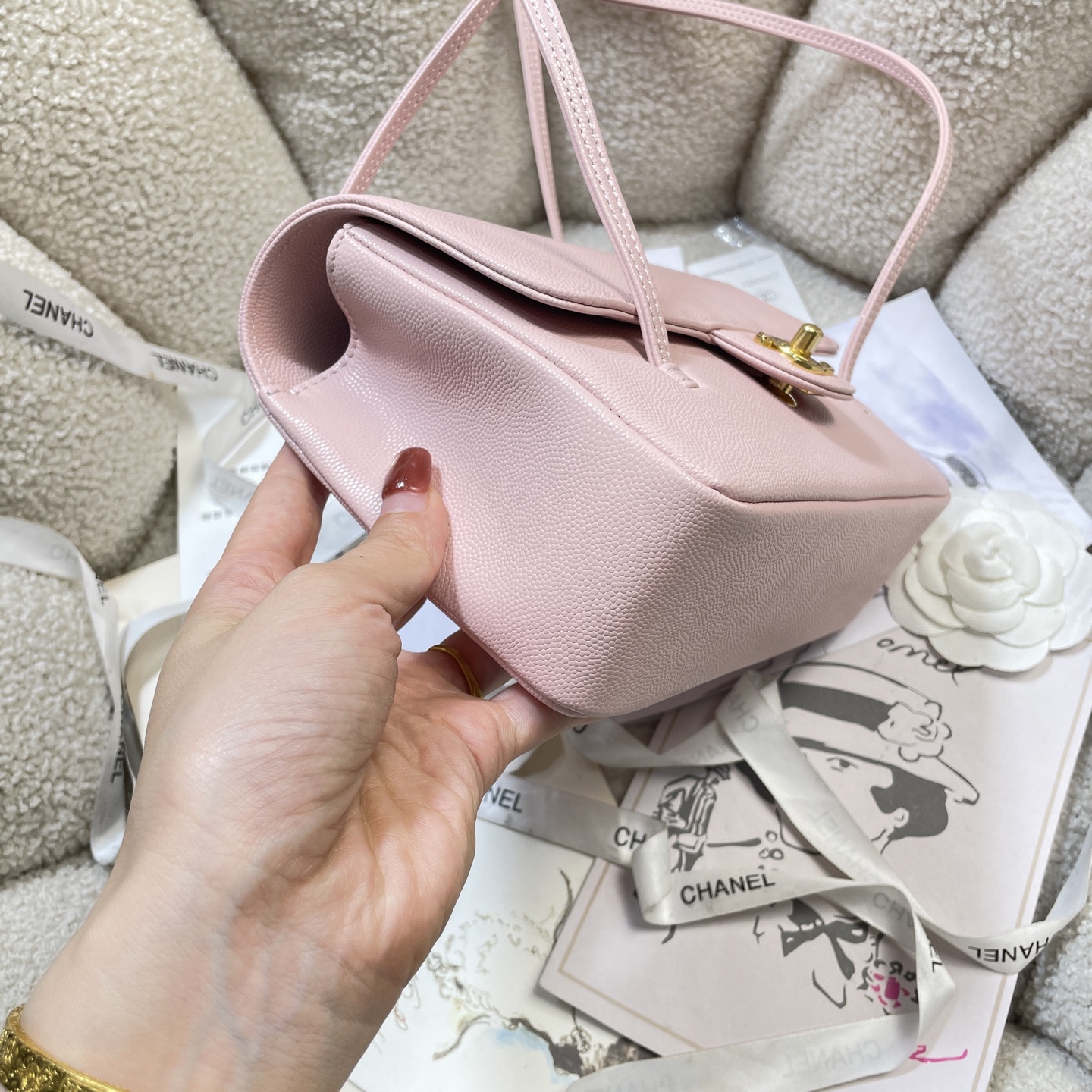 Chanel Style Leather Card Holder Bags detail image 3 from source 785978