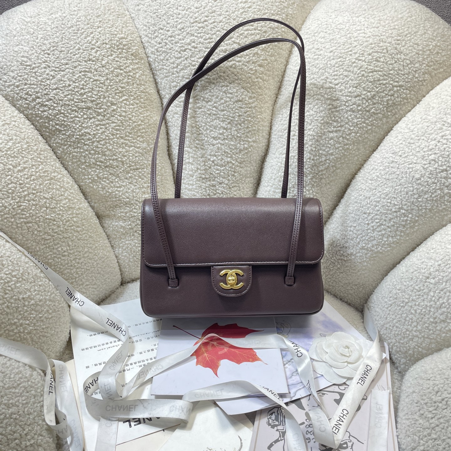 Chanel Style Leather Card Holder Lookbook Reference image 1