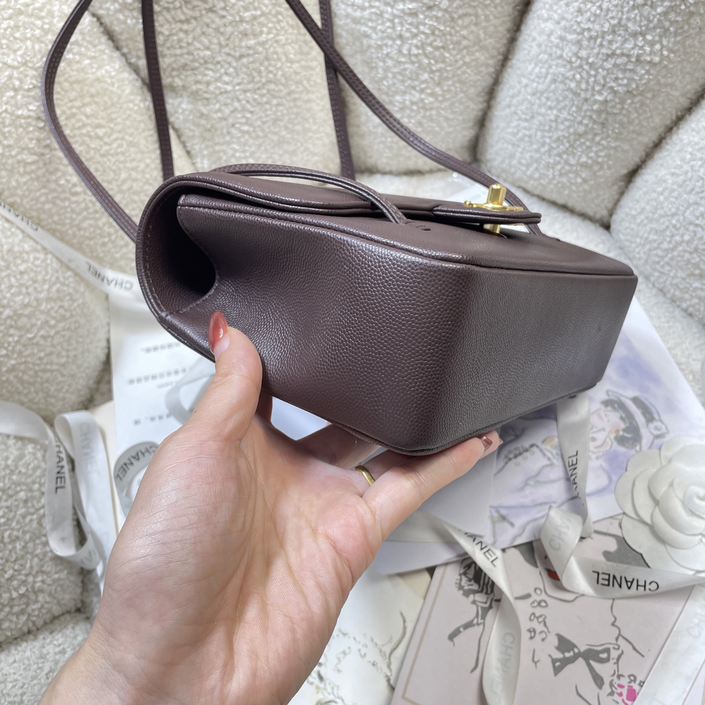 Chanel Style Leather Card Holder Bags detail image 3 from source 785979