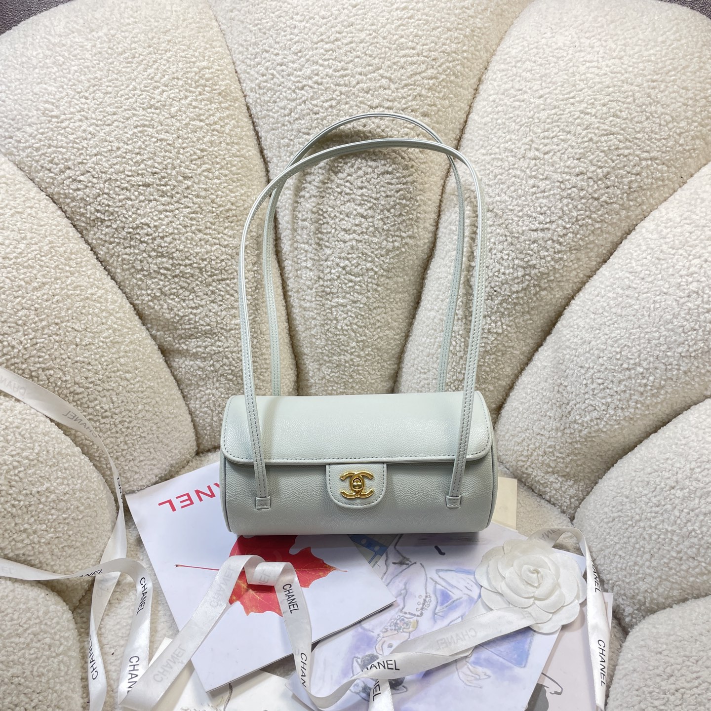 Chanel Style Leather Card Holder Lookbook Reference image 1