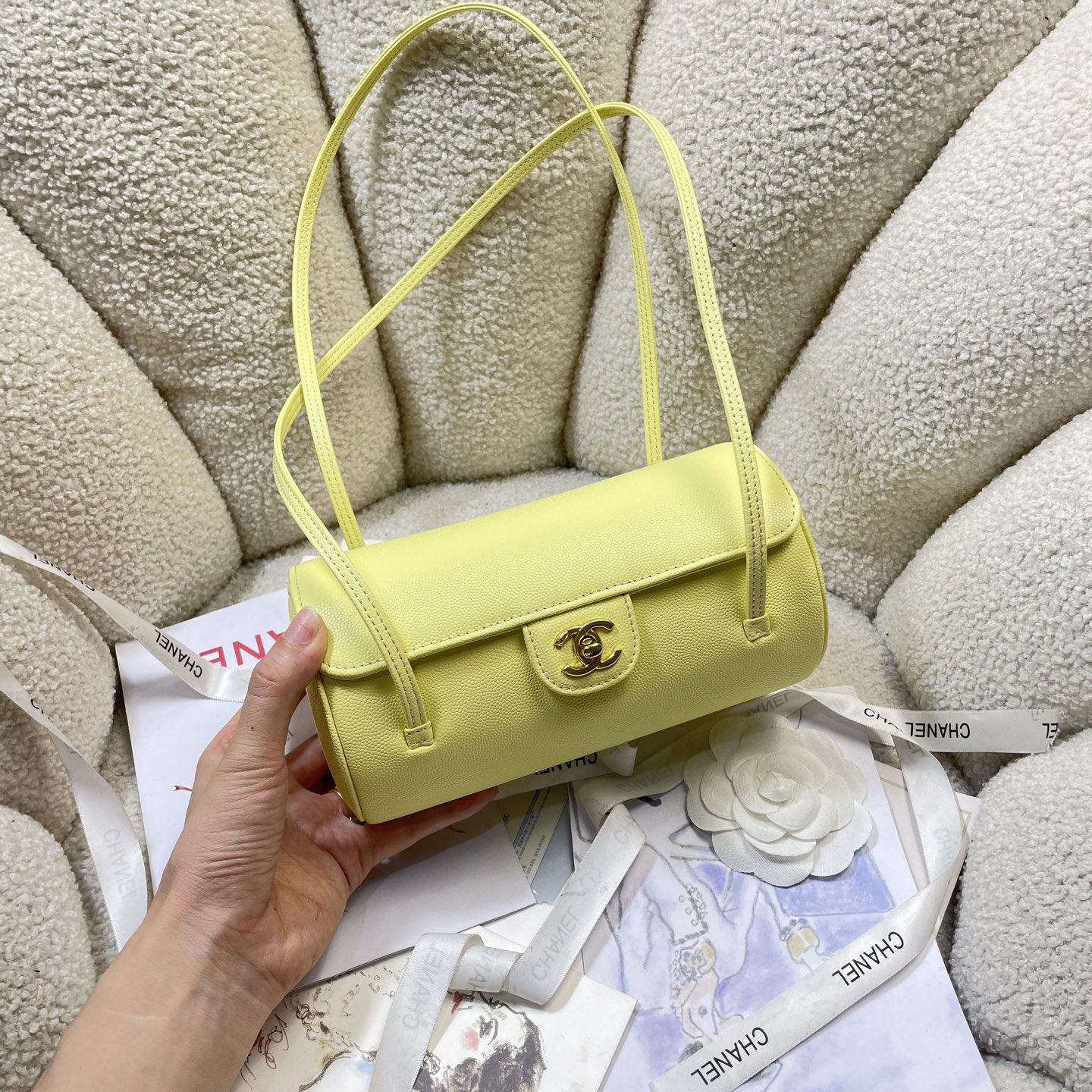 Chanel Style Leather Card Holder Lookbook Reference image 2