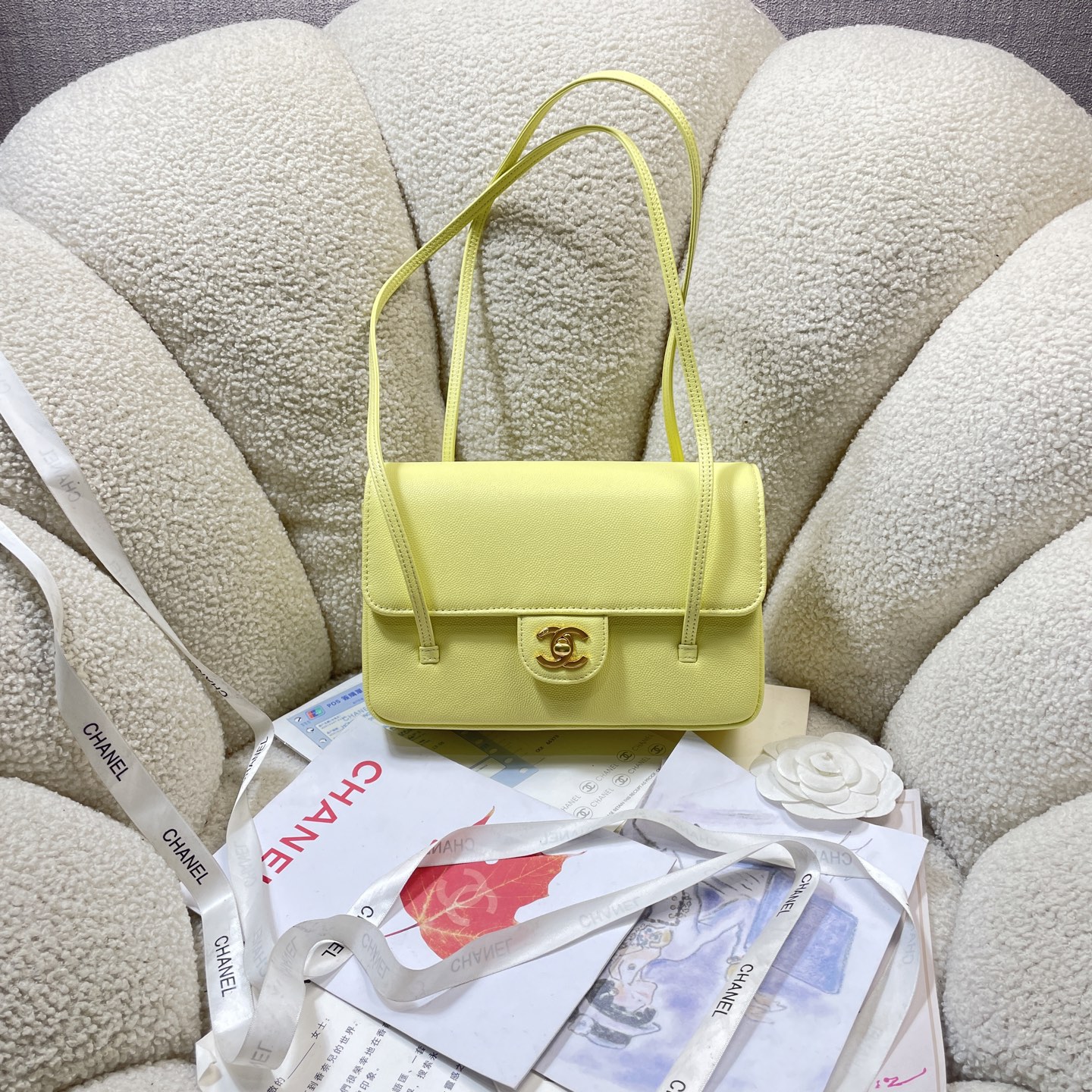Chanel Style Leather Card Holder Lookbook Reference image 1