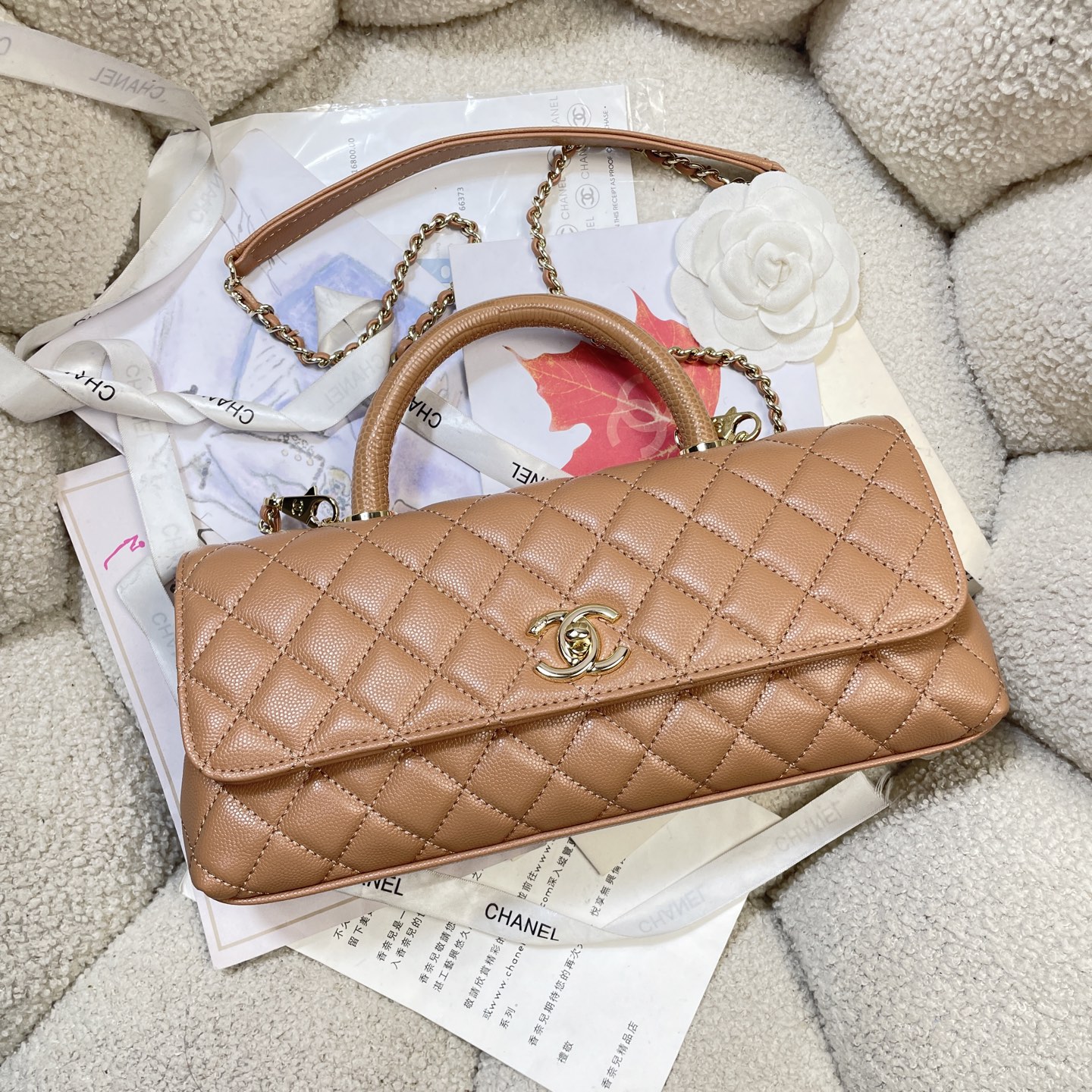 Chanel Style Black Leather Chain Bag Bags Chain Bag detail image 5 from source 785940