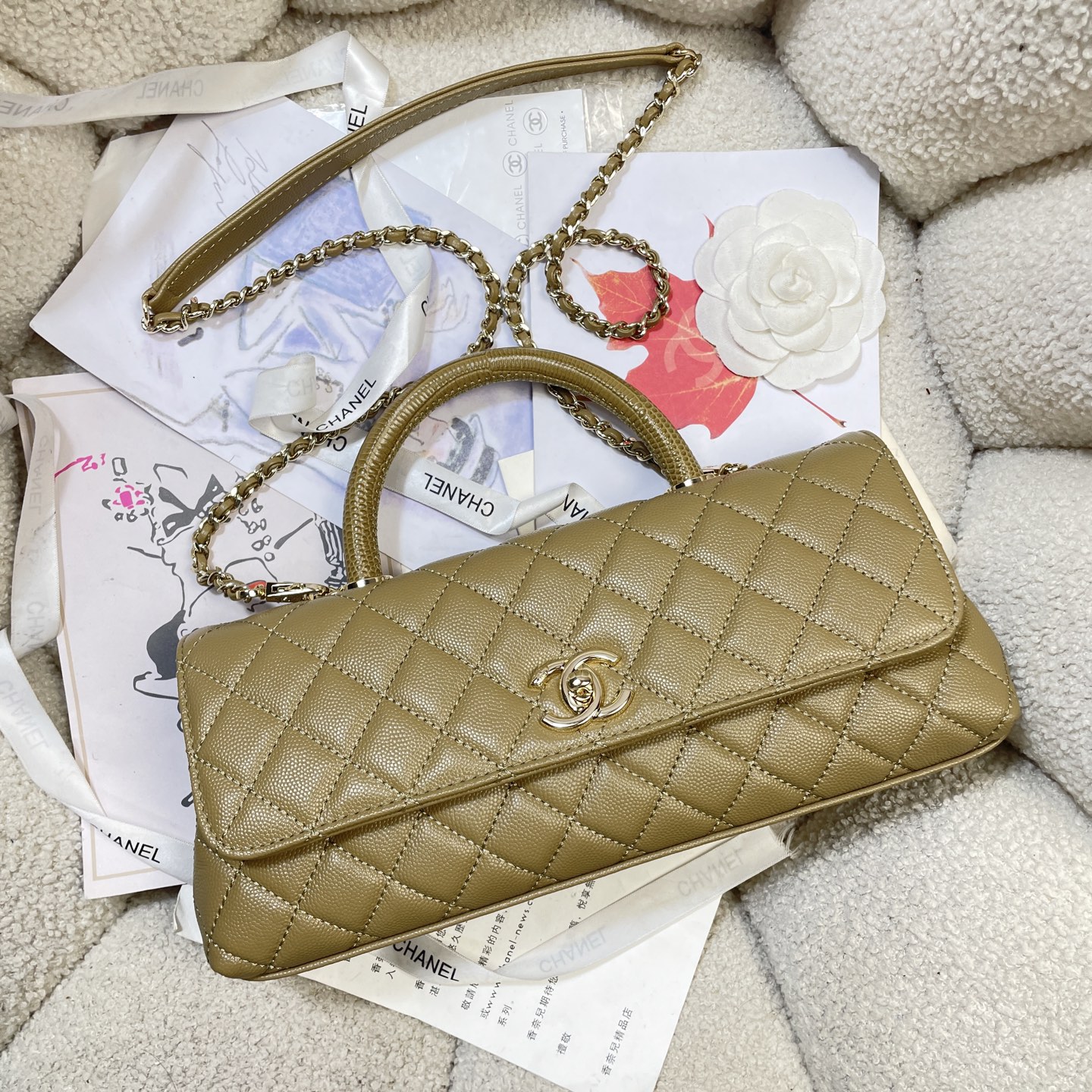 Chanel Style Black Leather Chain Bag Bags Chain Bag detail image 5 from source 785972