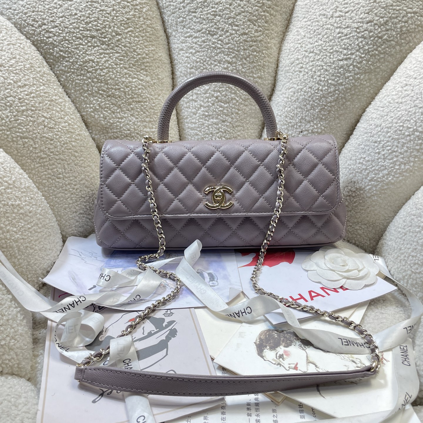 Chanel Style Black Leather Chain Bag Lookbook Reference image 1