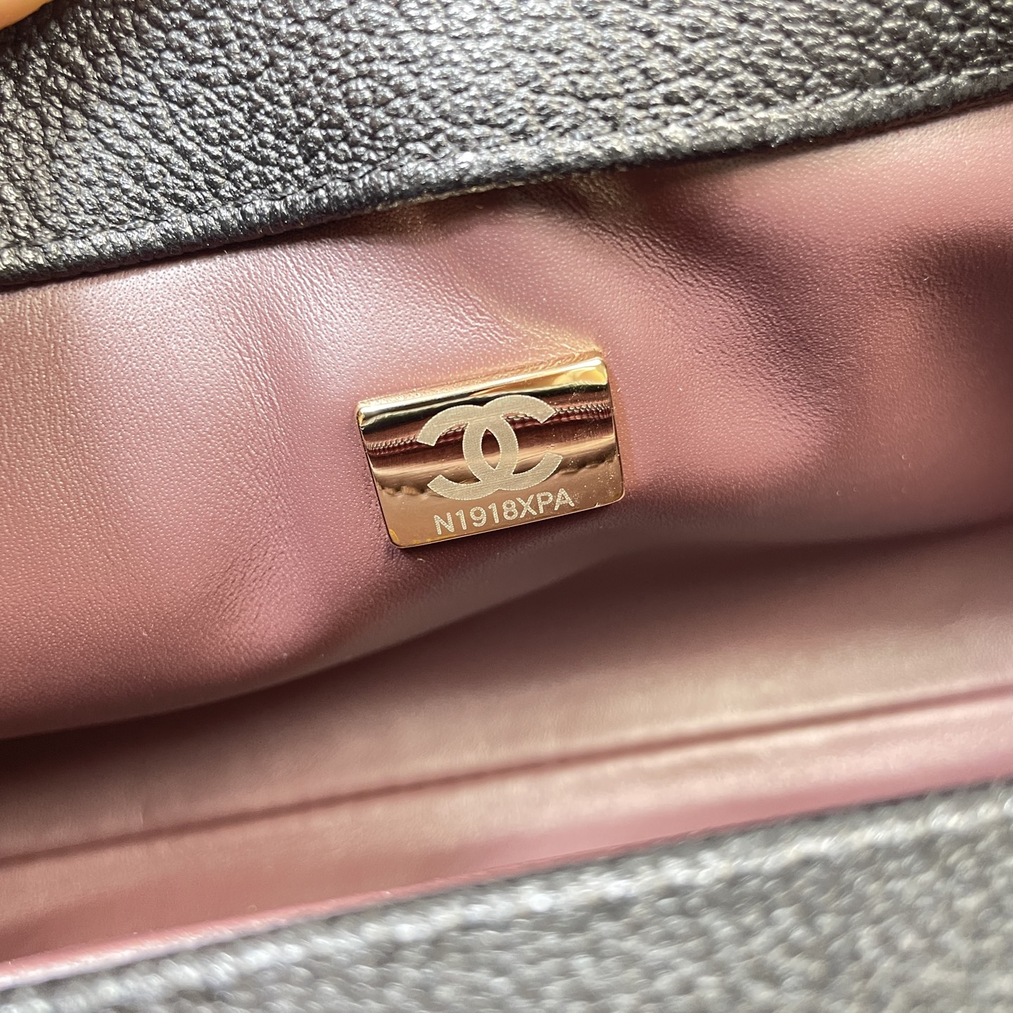 Chanel Style Black Leather Chain Bag Bags Chain Bag detail image 9 from source 785938