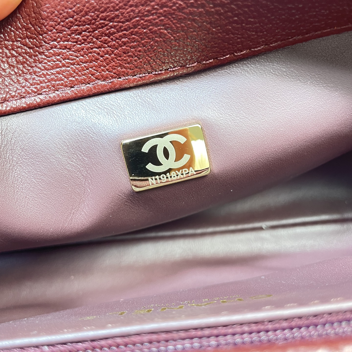 Chanel Style Black Leather Chain Bag Bags Chain Bag detail image 9 from source 785943
