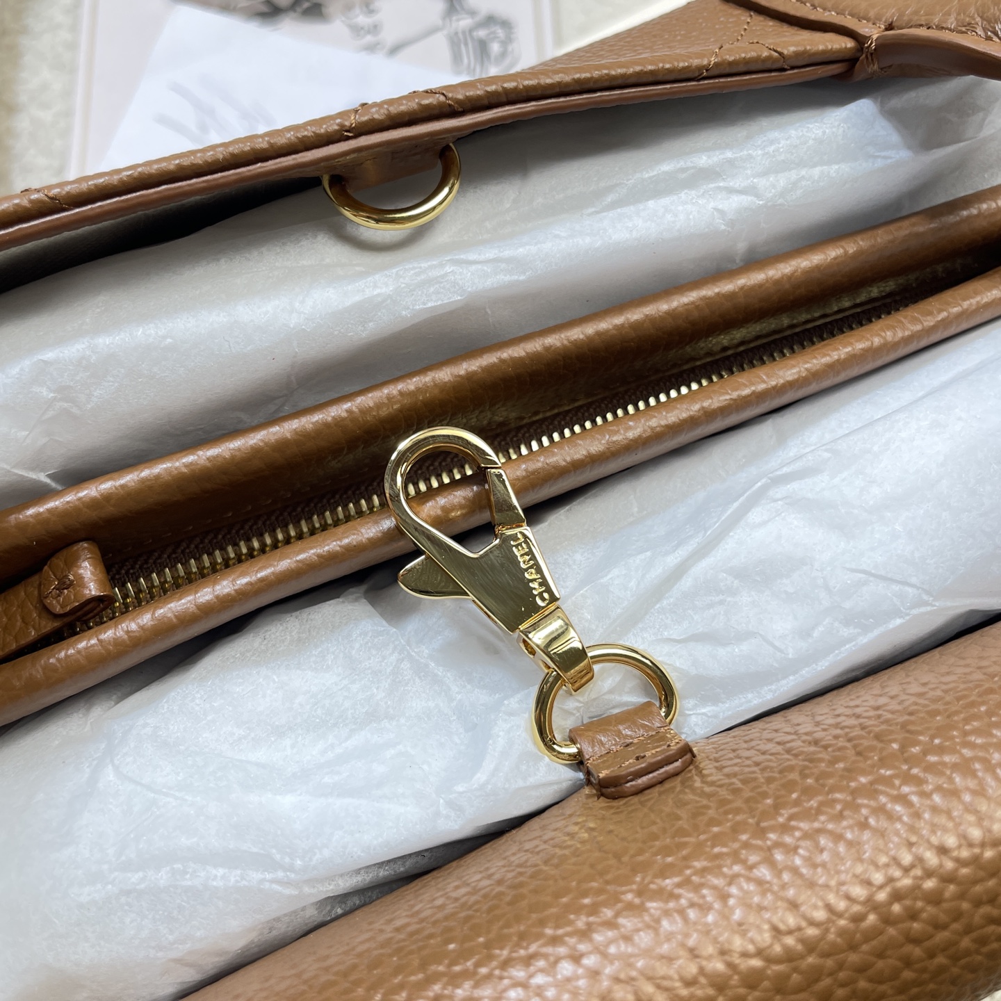 Chanel Style Black Leather Bag style reference detail image 6 from source 785975