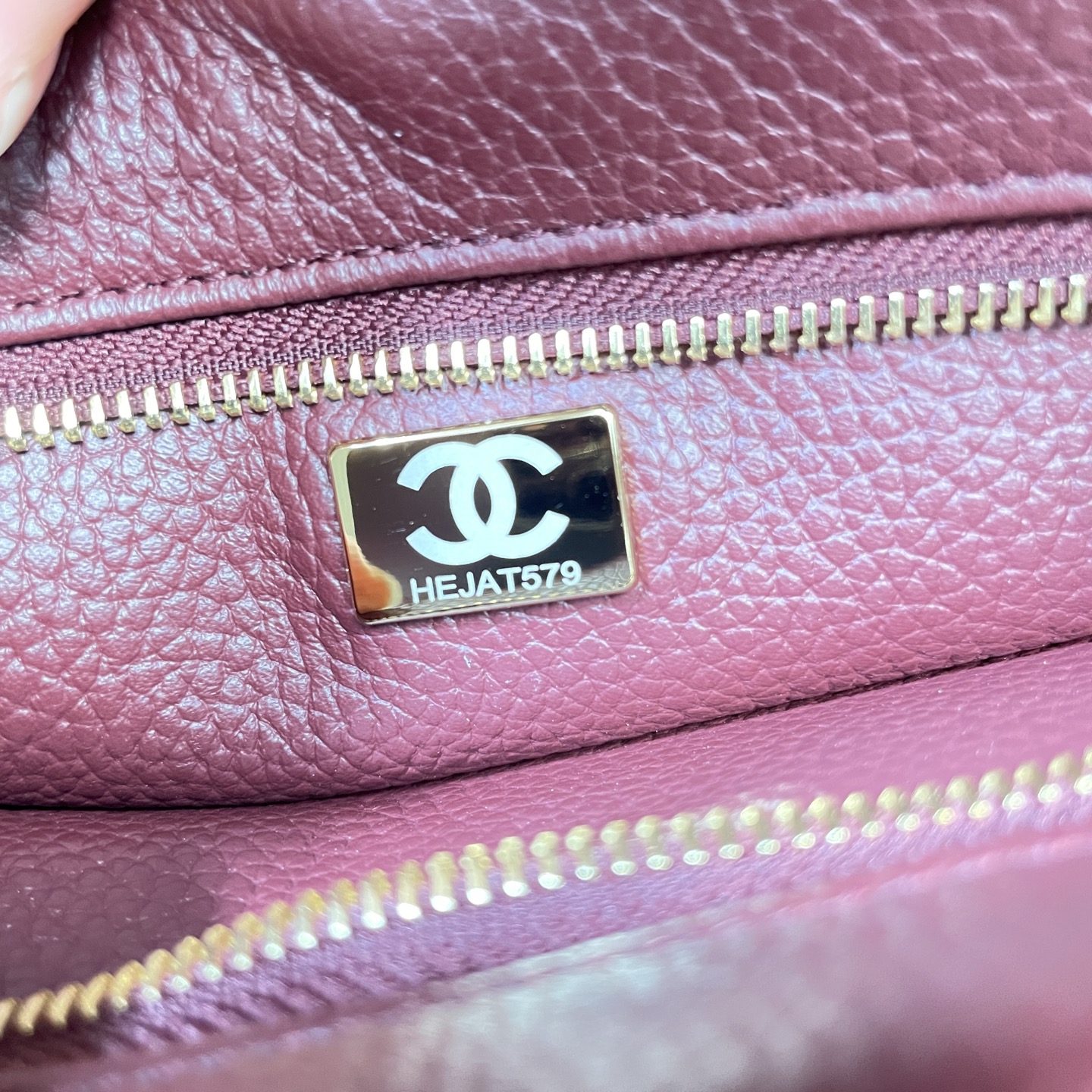 Chanel Style Black Leather Bag style reference detail image 9 from source 785956