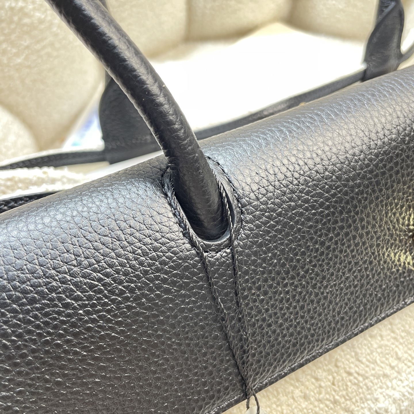 Chanel Style Black Leather Bag style reference detail image 6 from source 785968