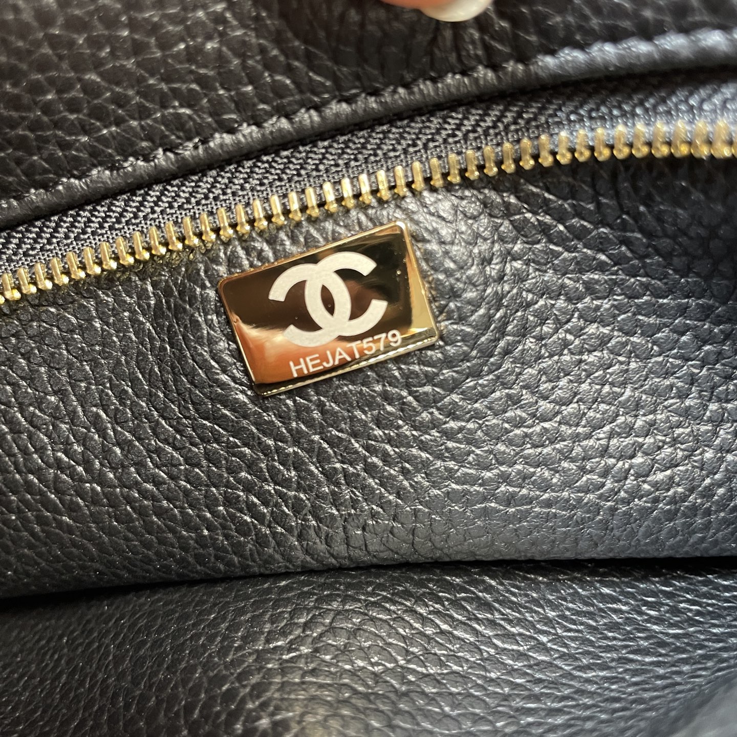 Chanel Style Black Leather Bag style reference detail image 9 from source 785968