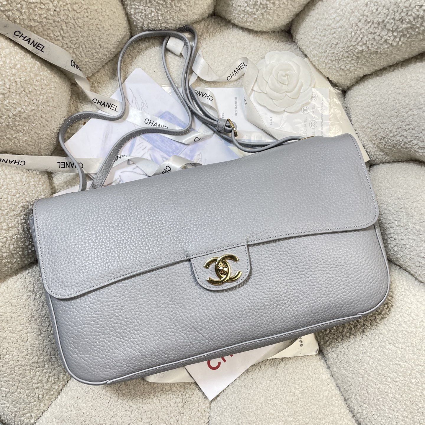 Chanel Style Black Leather Tote Bag style reference detail image 5 from source 785958