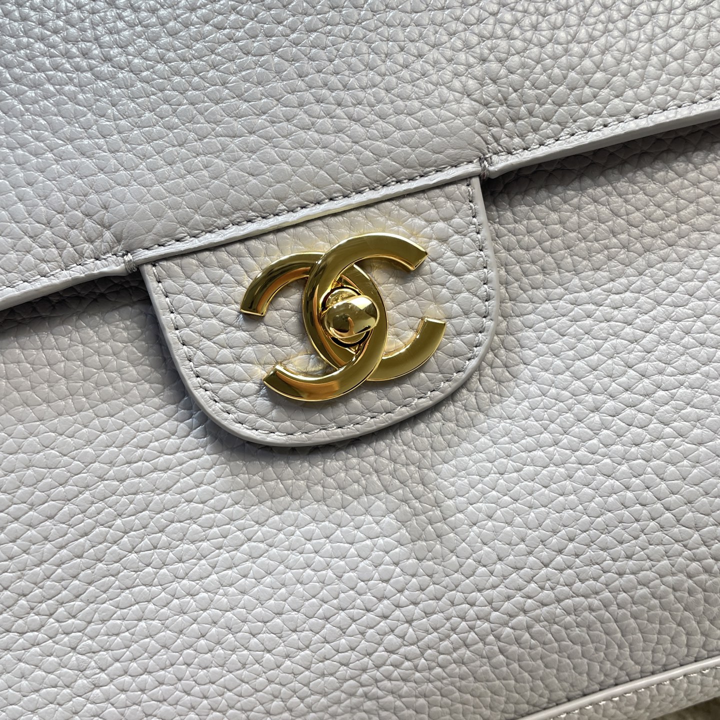 Chanel Style Black Leather Tote Bag style reference detail image 5 from source 785967