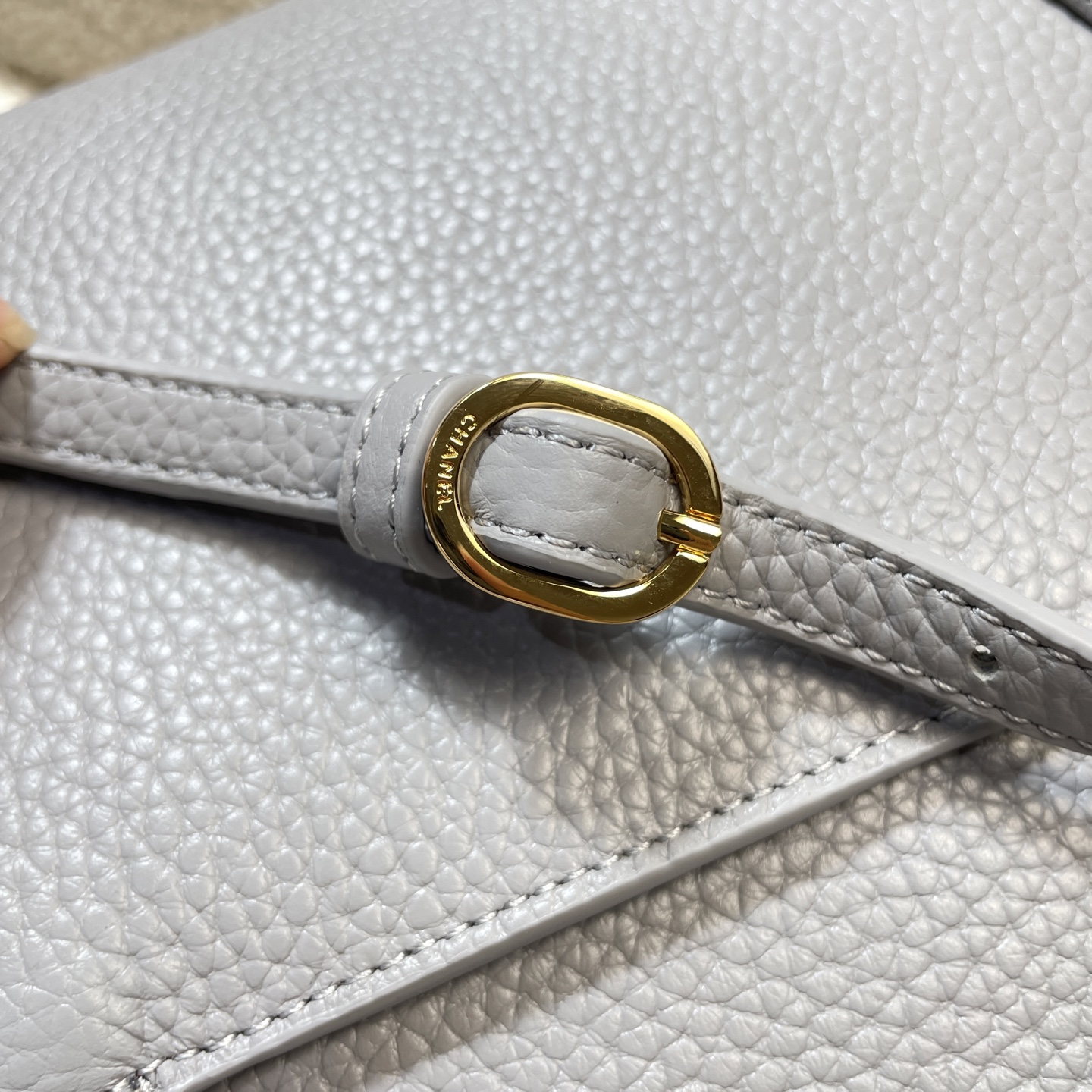 Chanel Style Black Leather Tote Bag style reference detail image 7 from source 785967
