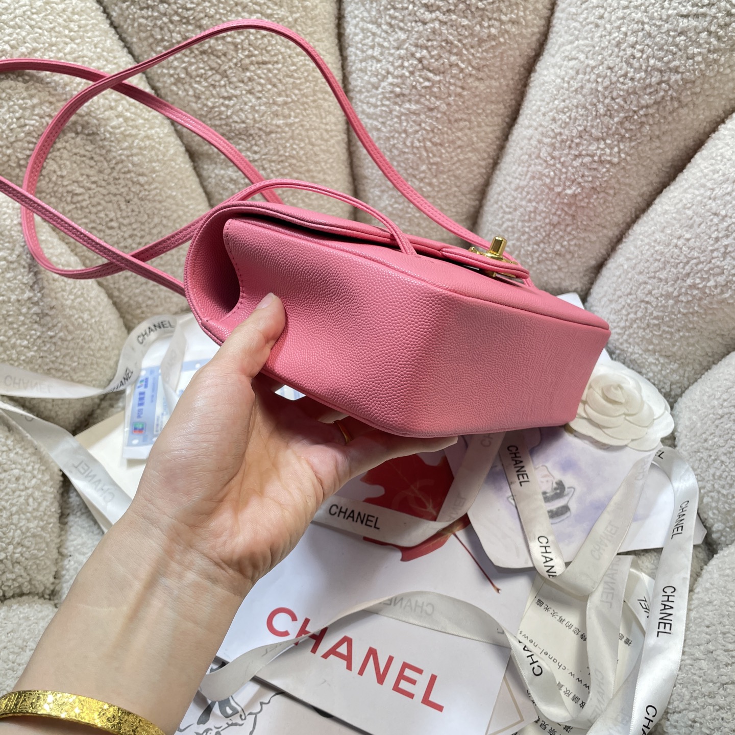 Chanel Style Leather Card Holder Bags detail image 3 from source 785980