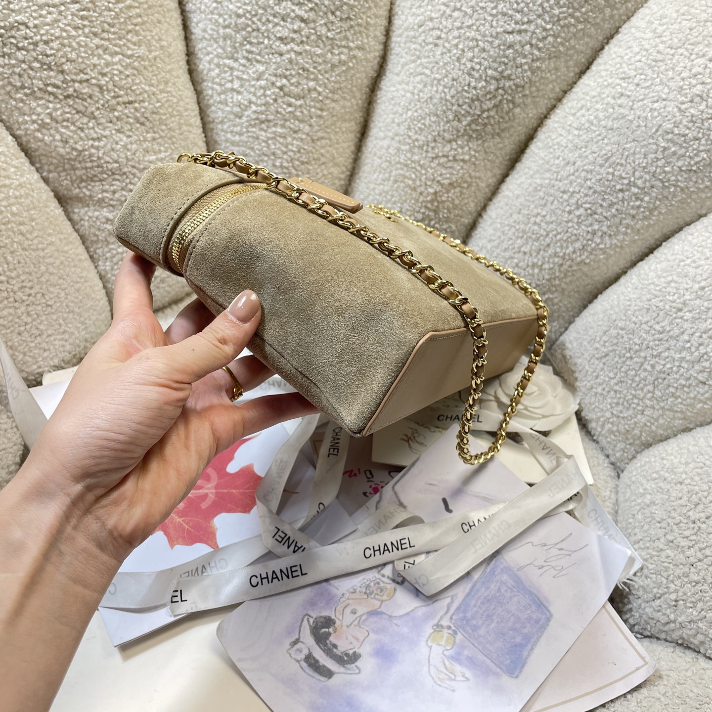 诺悠翩雅 Loro Piana 高定典藏高级成衣风衣外套及大衣服装 #5A6BBA81 3